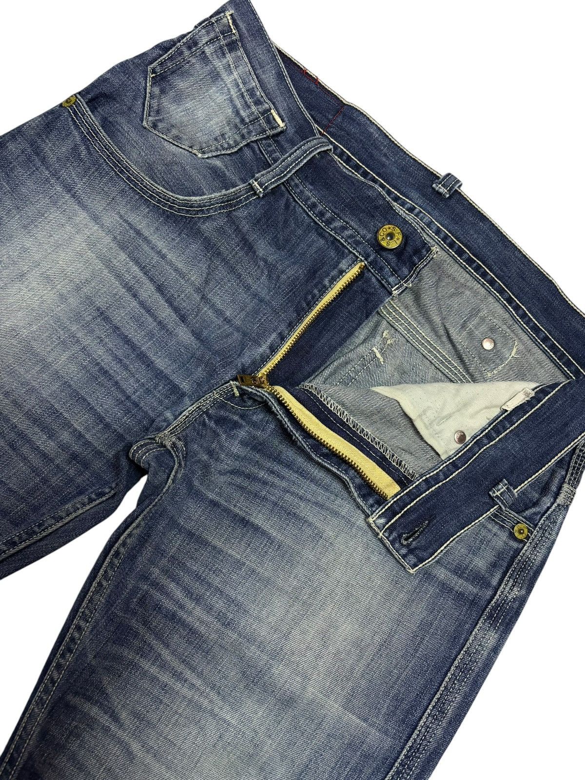 Levi's × Levi's Vintage Clothing Vintage Levi’s 504 Buckle Carpenter Jeans Size US 34 / EU 50 - 3 Thumbnail