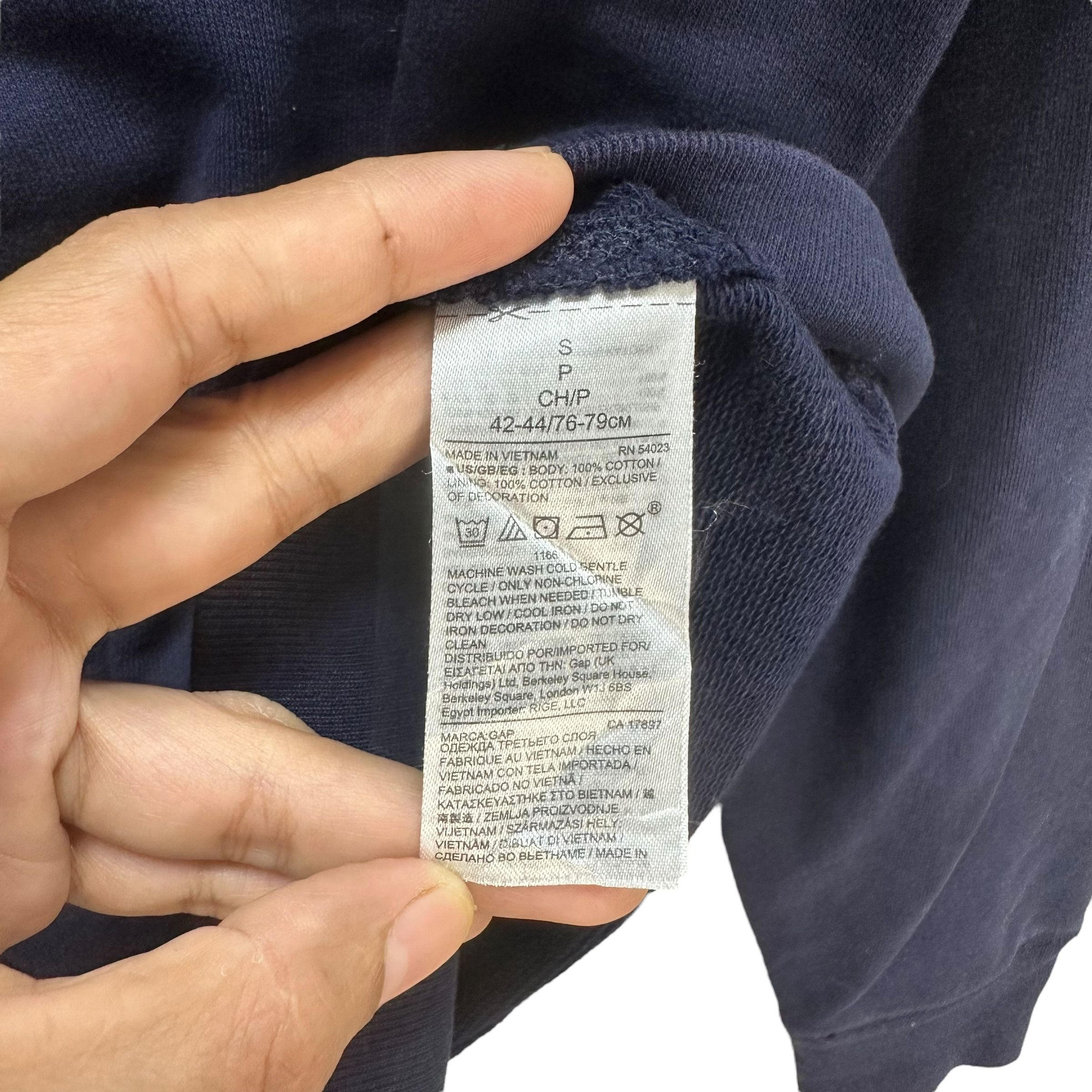 Gap GAP SPELLOUT BIG LOGO ZIPPER HOODIES #8712-022 Size US S / EU 44-46 / 1 - 8 Thumbnail