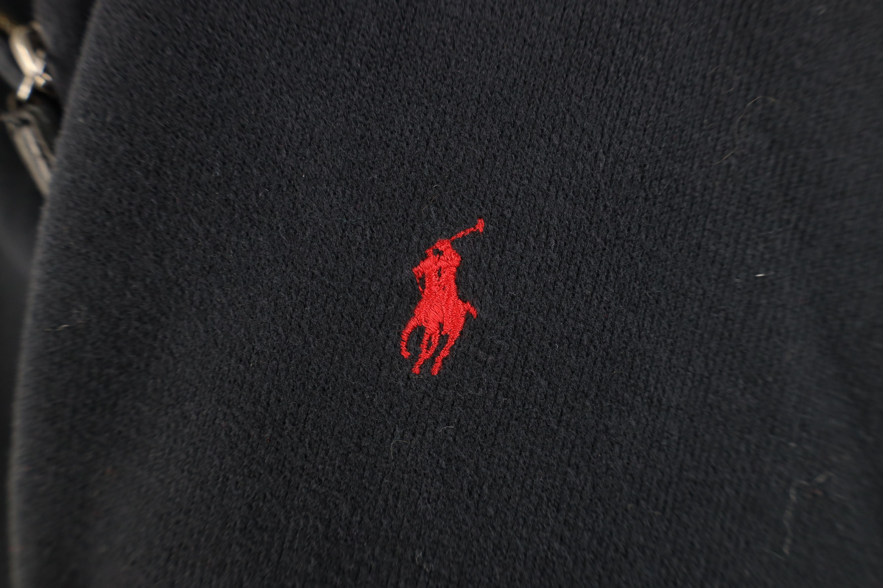 Ralph Lauren Vintage 90s Ralph Lauren Ribbed Knit 1/4 Half Zip Sweater Size US XXL / EU 58 / 5 - 4 Thumbnail