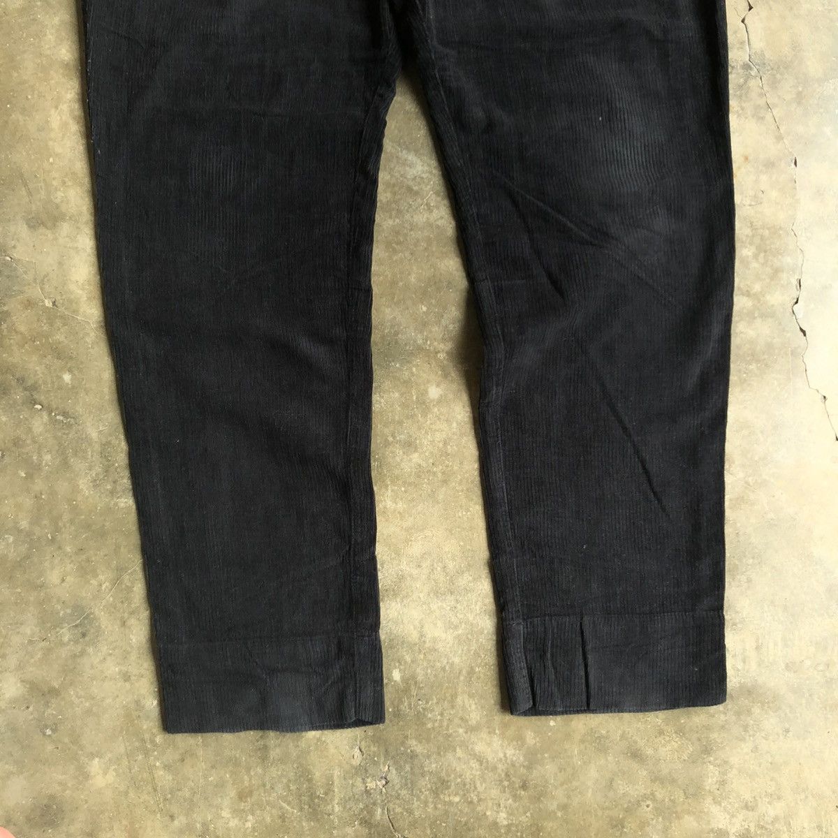 Issey Miyake 2000s Tsumori Chisato by Issey Miyake Corduroy Pants Black Size US 29 - 4 Thumbnail