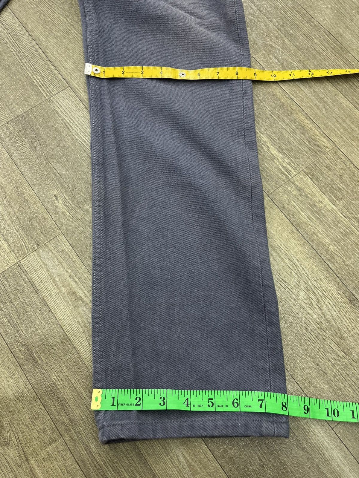 Levi's Vintage Clothing 🇺🇸1990s Vintage Levis 501 30x34 Straight Fit Grey Jeans Size US 30 / EU 46 - 19 Thumbnail