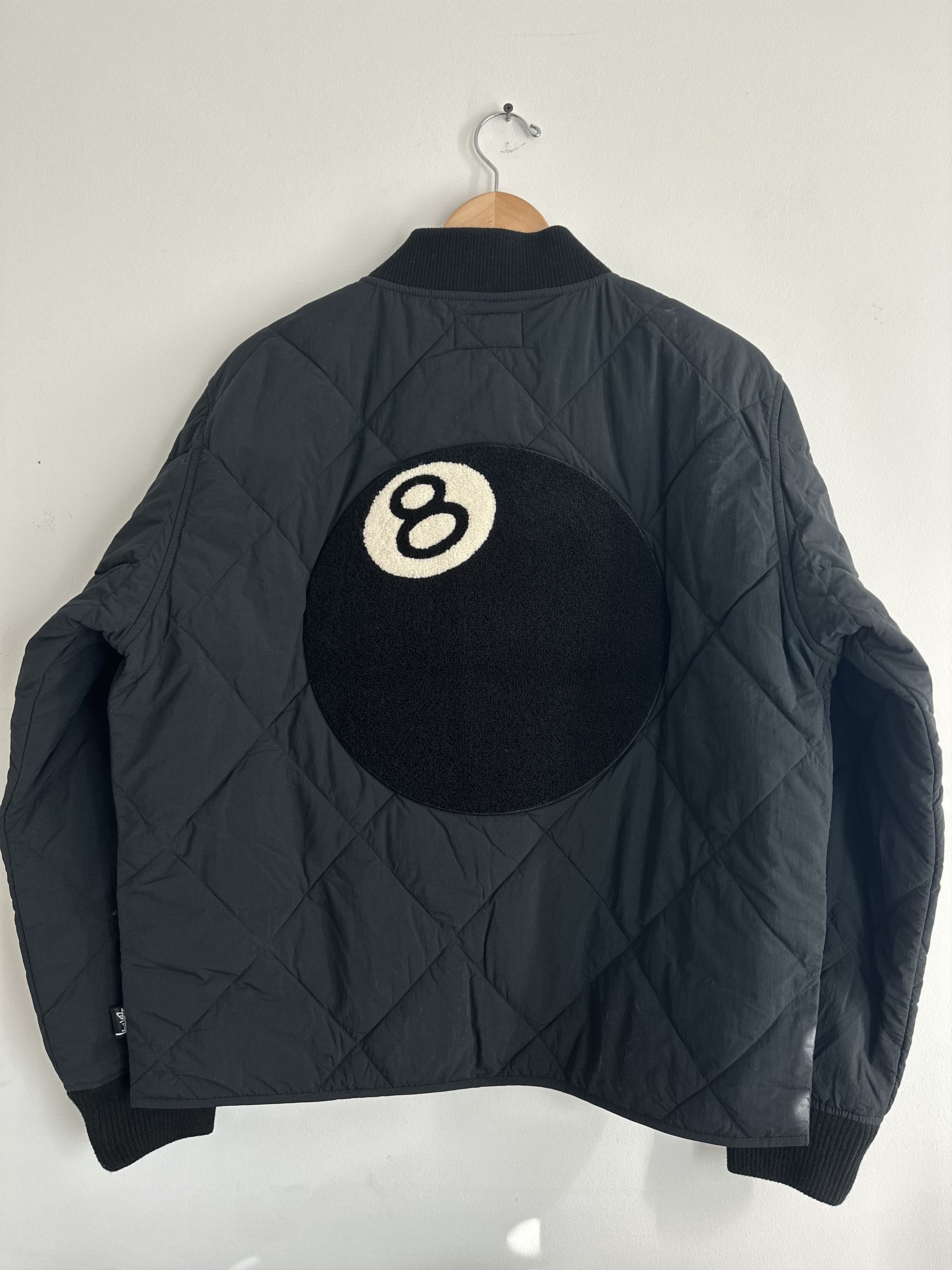 Stussy Stussy 8 Ball Quilted Liner Jacket | Grailed