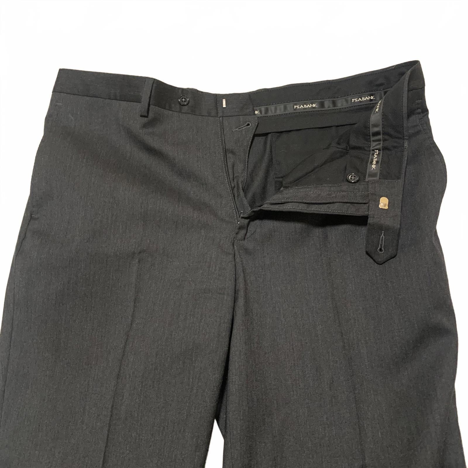 Jos. A. Bank JoS A Bank Men's Black Dress Pants Size 38R - 8 Thumbnail