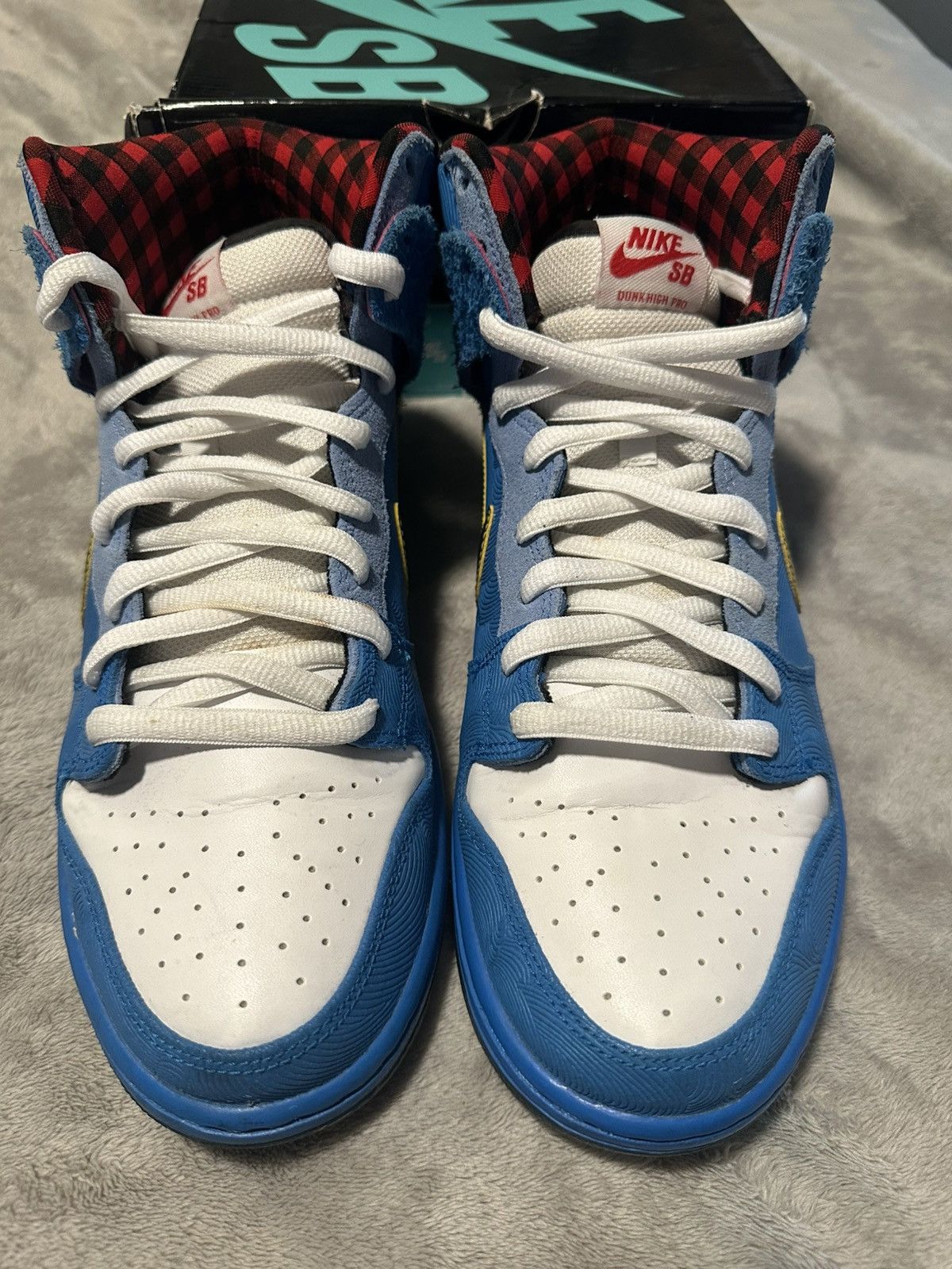 Nike SB Nike SB Dunk High Familia Blue Ox Size US 10 / EU 43 - 6 Thumbnail