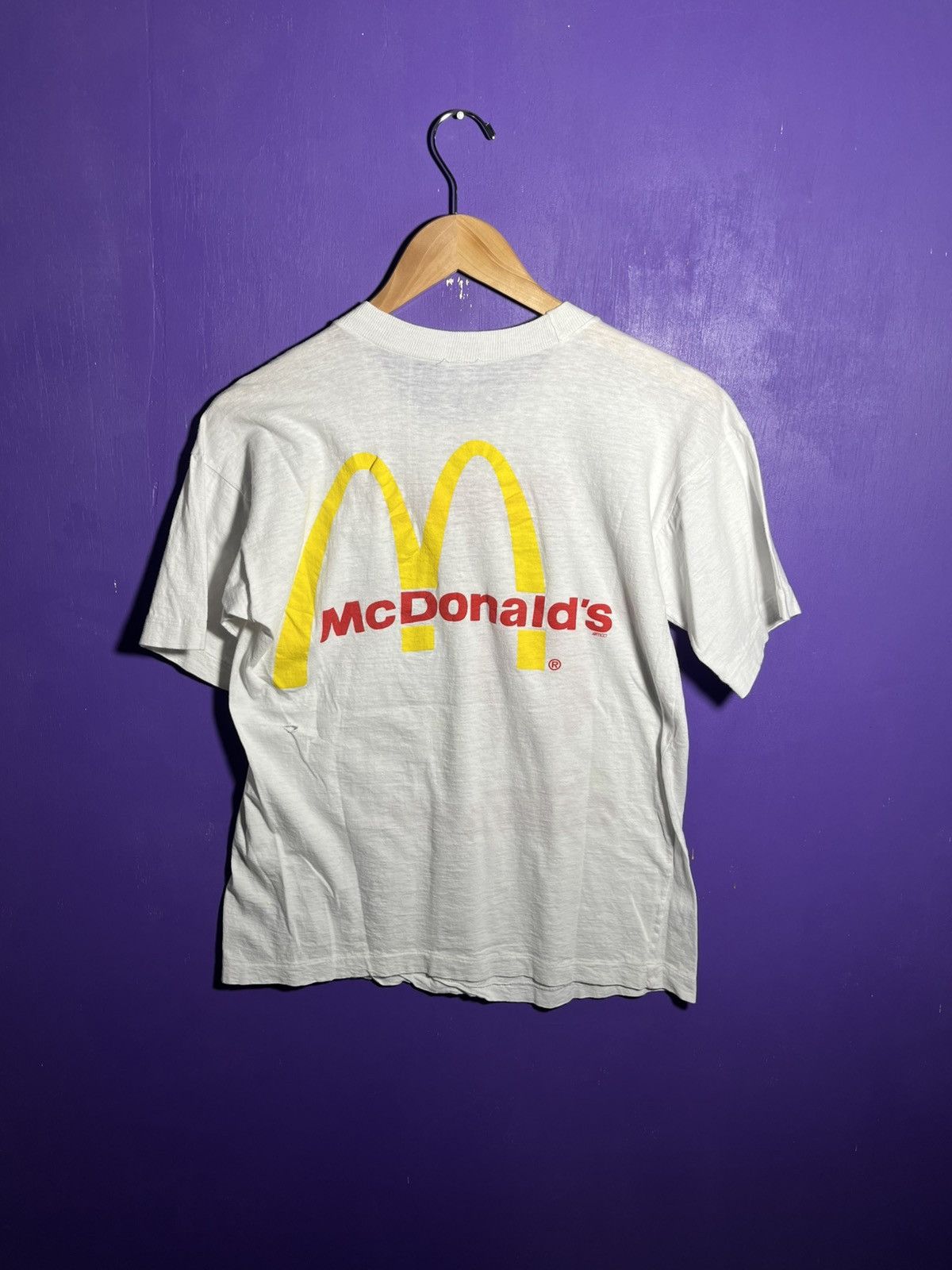 Vintage Vintage 80s McDonald’s Arubas carnaval t-shirt Size US M / EU 48-50 / 2 - 2 Thumbnail