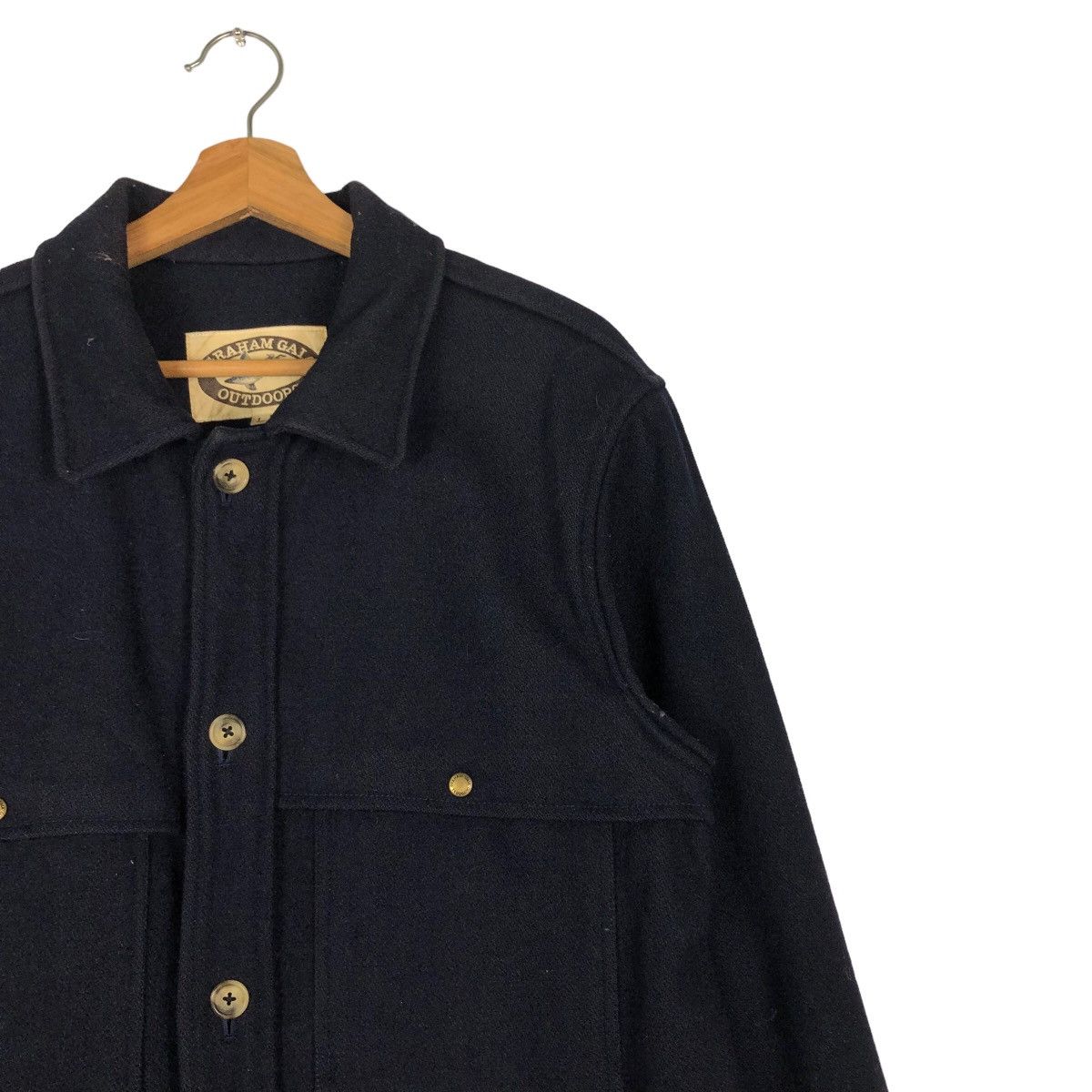Japanese Brand 🔥Vintage Wool Work Biker Jacket Japan Made Issey Miyake Size US M / EU 48-50 / 2 - 6 Thumbnail