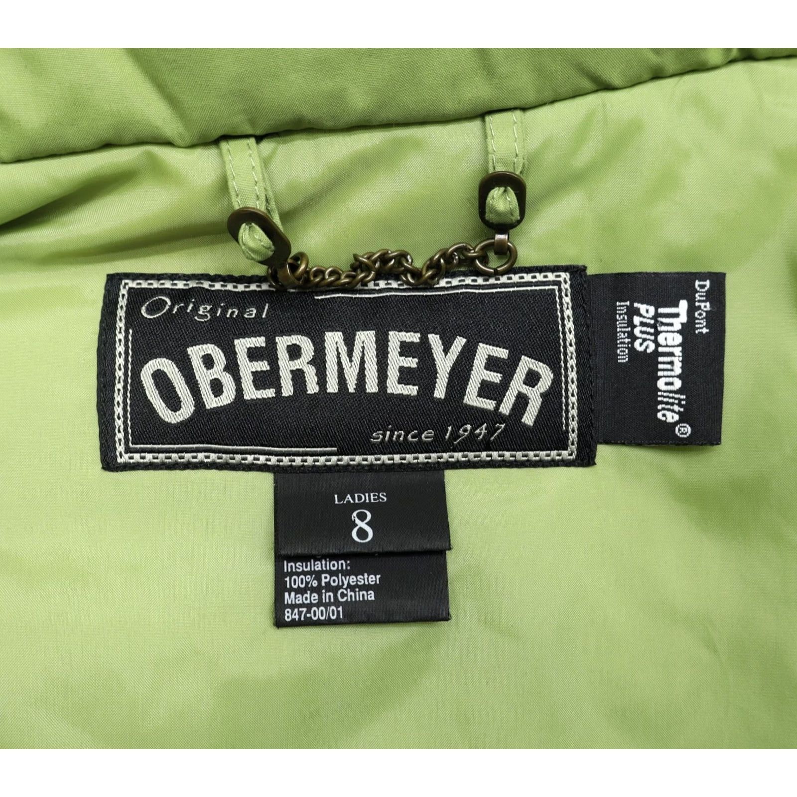 Obermeyer Obermeyer Women's Solstice Jacket Parka Hoodie Hooded Insulated Zipper Pockets Green 8 Size M / US 6-8 / IT 42-44 - 6 Thumbnail