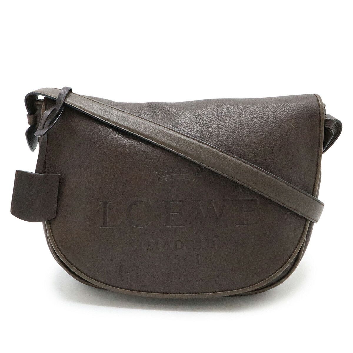 Loewe Loewe Loewe Heritage Leather Shoulder Bag Leather Shoulder Bag Size ONE SIZE - 1 Thumbnail