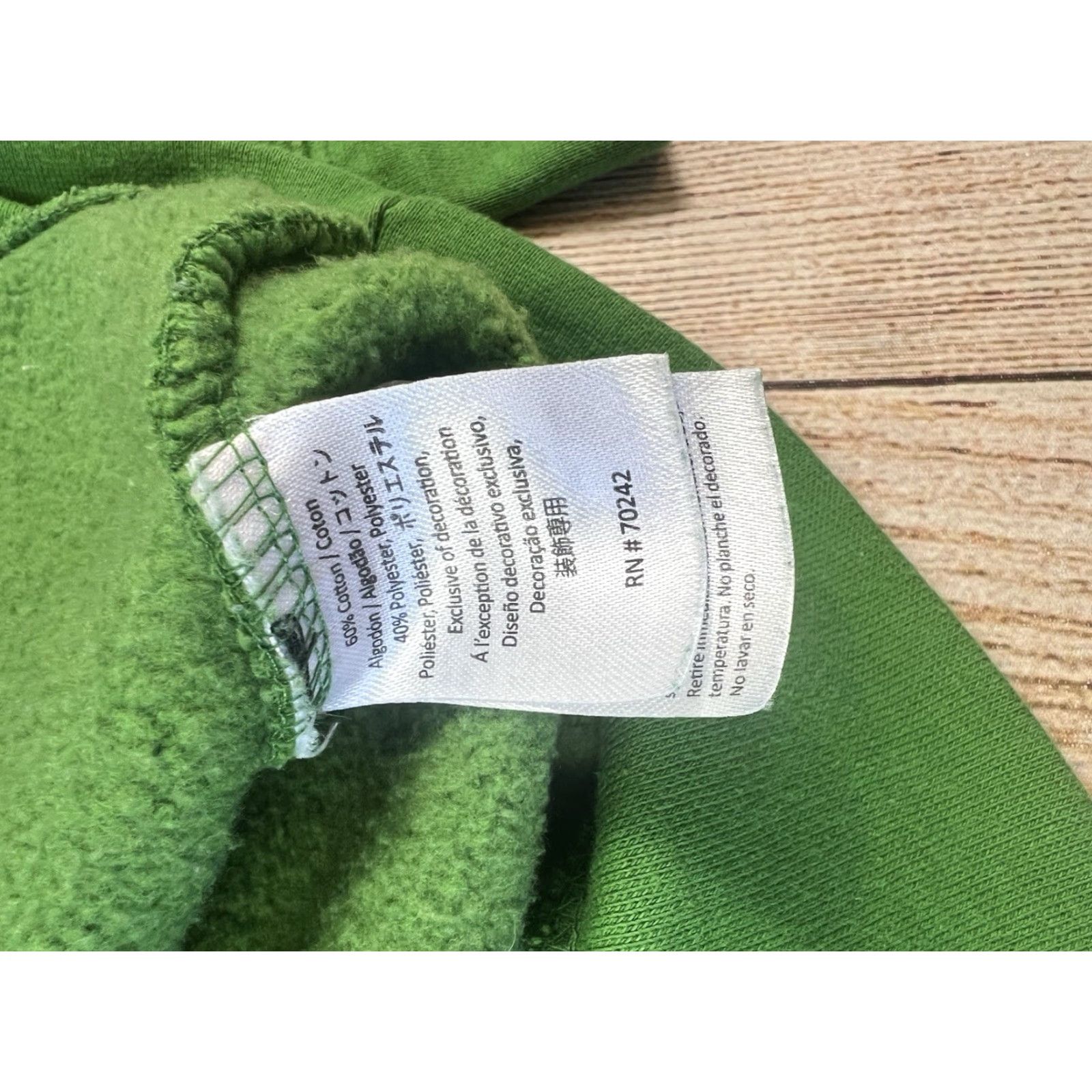 John Deere John Deere Green Hoodie Sweatshirt Medium Men Size Green Pullover Tractors Sweatshirt Size US M / EU 48-50 / 2 - 7 Thumbnail