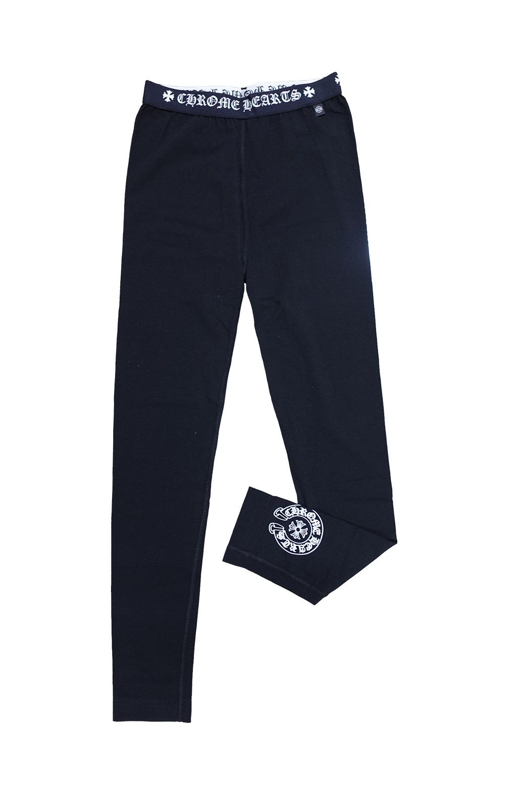 Chrome Hearts CHROME HEARTS HORSESHOE LEGGINGS BLACK Size 27" / US 4 / IT 40 - 1 Thumbnail