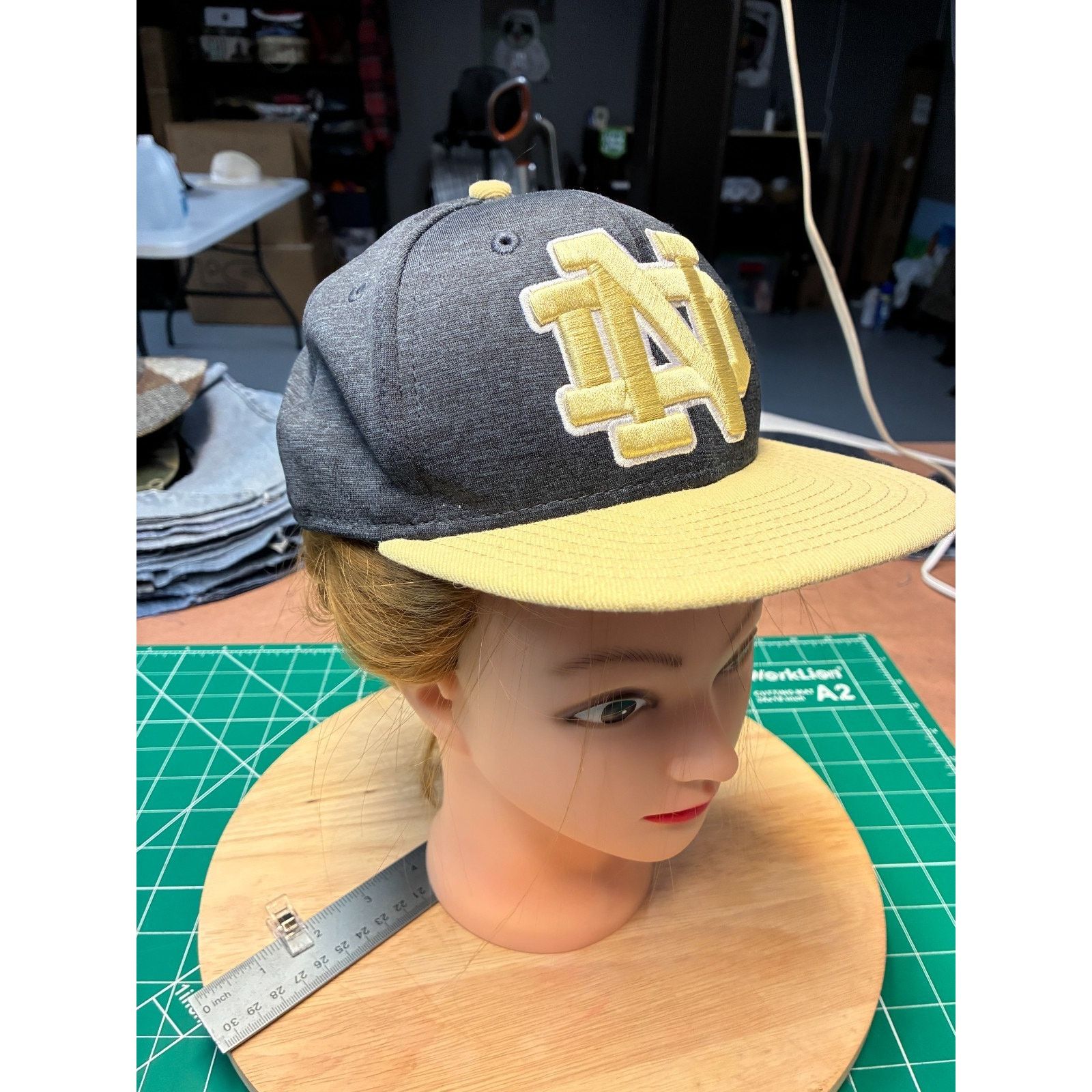 New Era Notre Dame Fighting Irish New Era 9FIFTY Youth Snapback Hat Size ONE SIZE - 6 Thumbnail