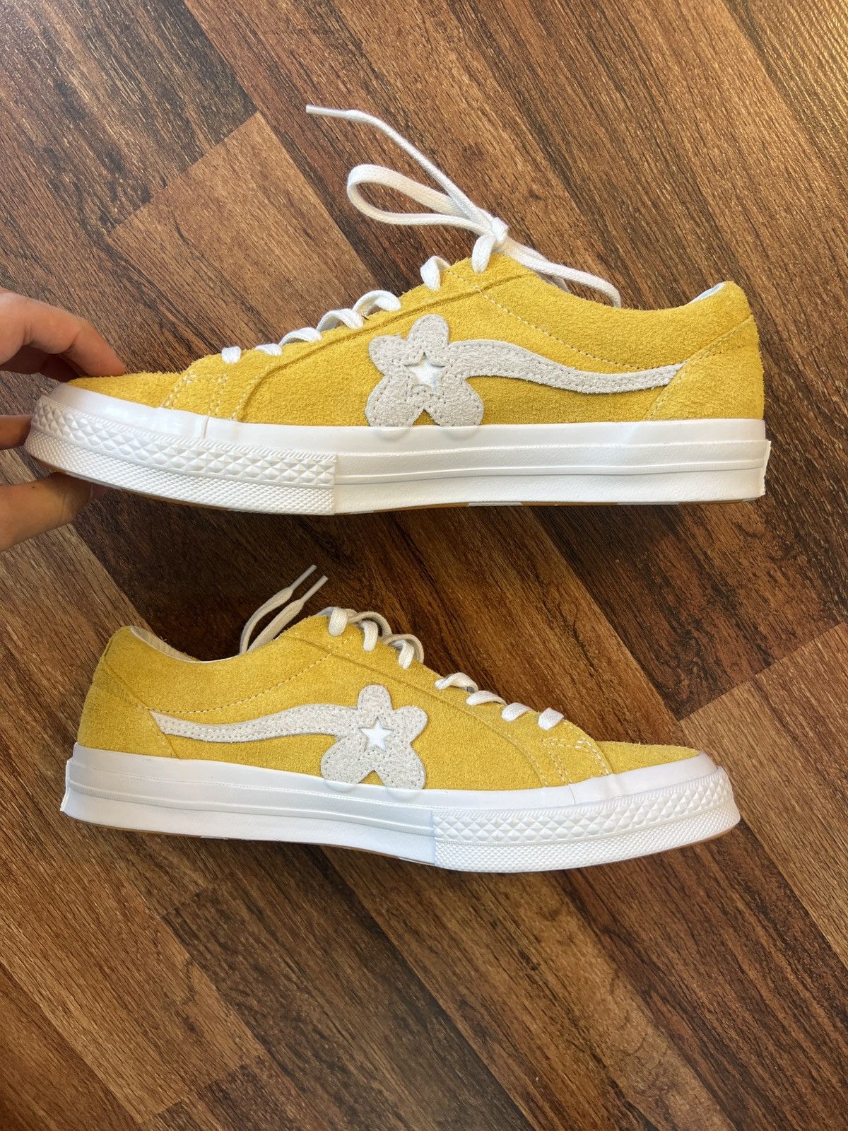 Converse × Golf Wang × Golf le Fleur le FLEUR* Solar Yellow converse Size US 9.5 / EU 42-43 - 5 Thumbnail