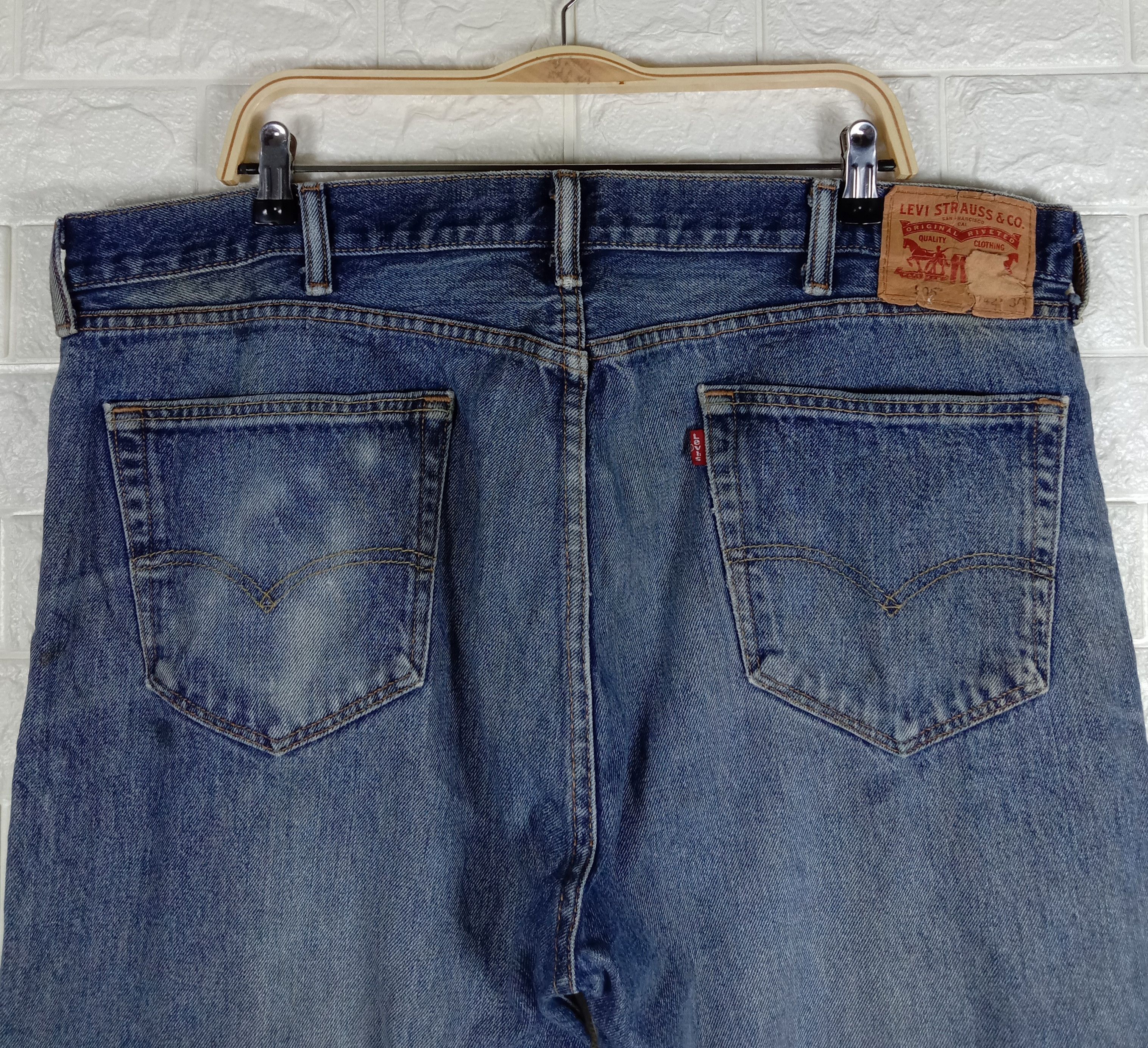 Levi's Vintage Levi's 505 Earth Tone Jeans Straight Fit Denim Size US 42 / EU 58 - 6 Thumbnail