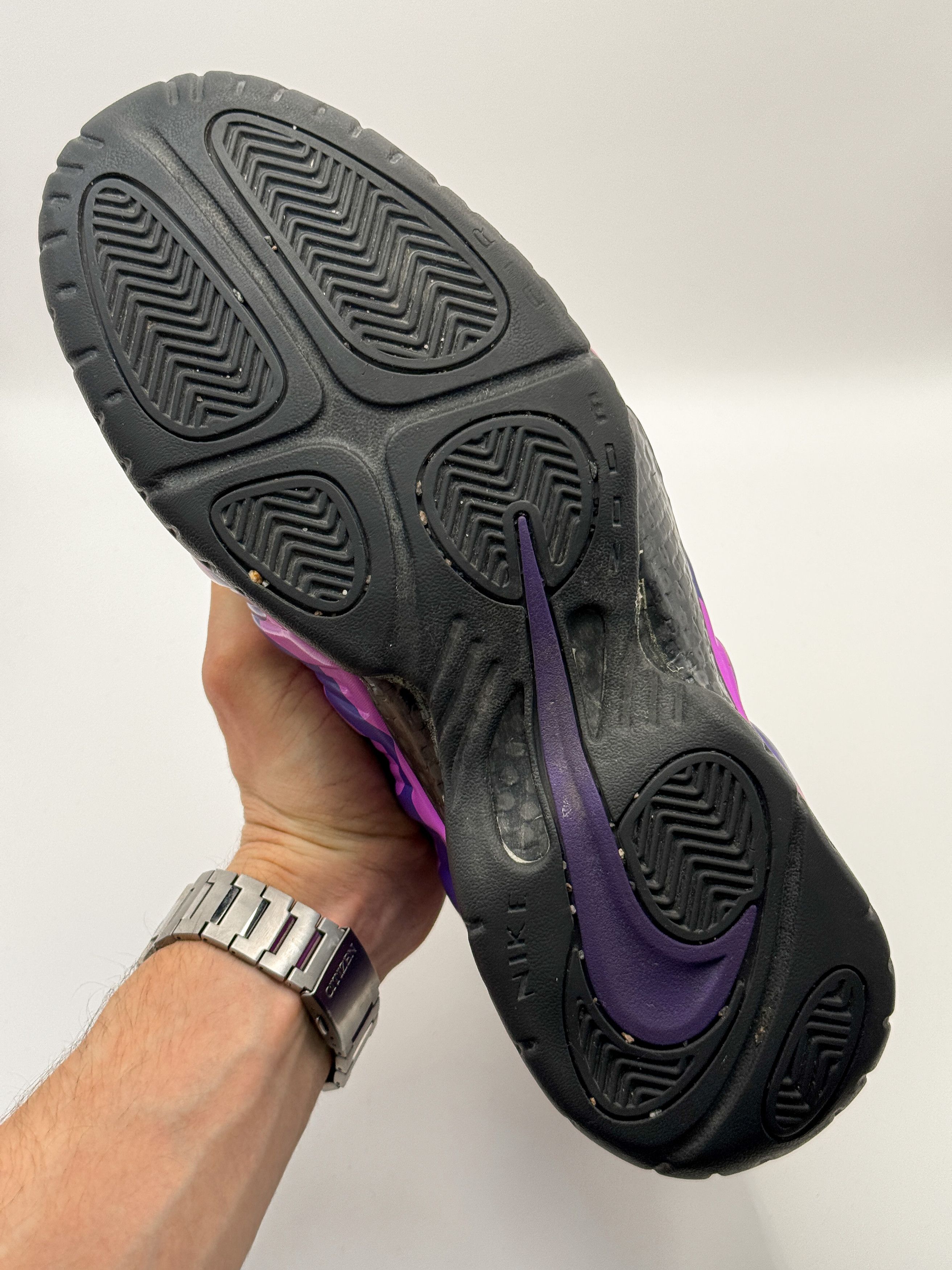Nike Nike Air Foamposite Pro "Purple Camo" Hyper Violet 2019 Size US 10.5 / EU 43-44 - 21 Thumbnail