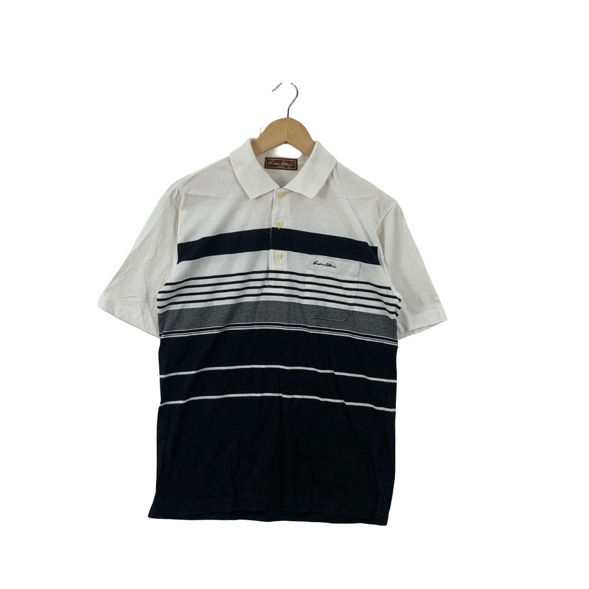 Eddie Bauer Vintage Eddie Bauer Striped Polo Shirt Classic Horizontal Size US M / EU 48-50 / 2 - 3 Thumbnail