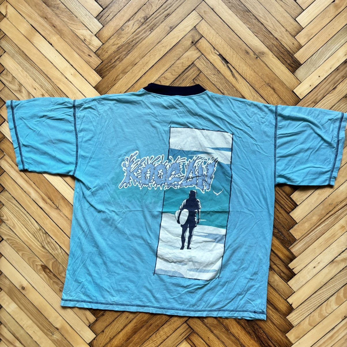 Hysteric Glamour Vintage 80’s Rare Surfe Boxy Crazy Crewneck Punk T-Shirt Size US L / EU 52-54 / 3 - 2 Thumbnail