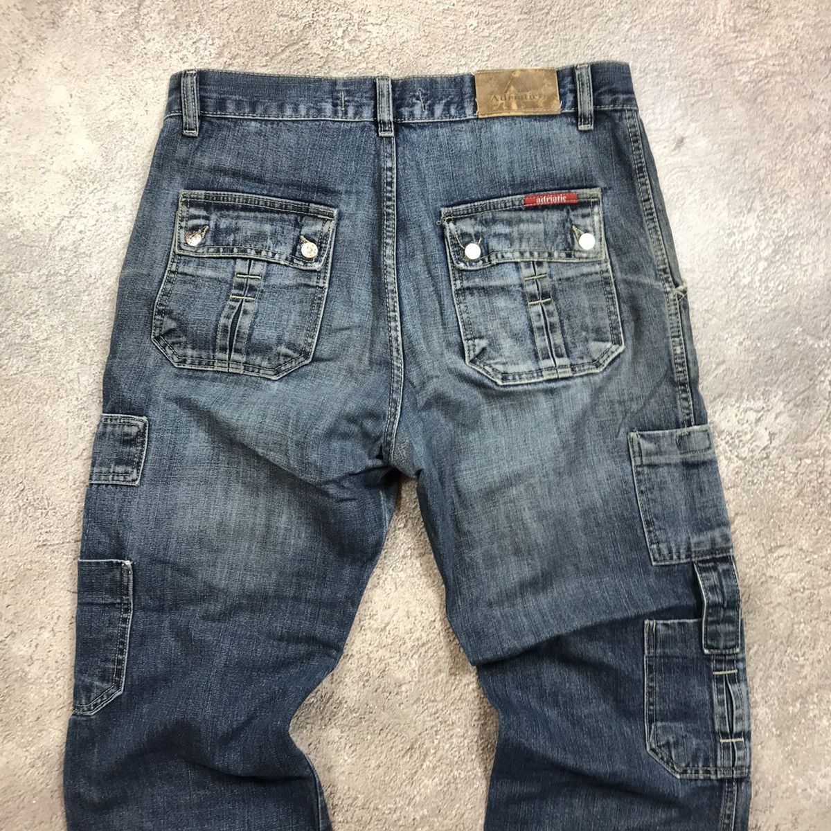 Vintage Vintage 90s Baggy Cargo Pants Distressed Thrashed Grunge 34 Size US 34 / EU 50 - 7 Thumbnail