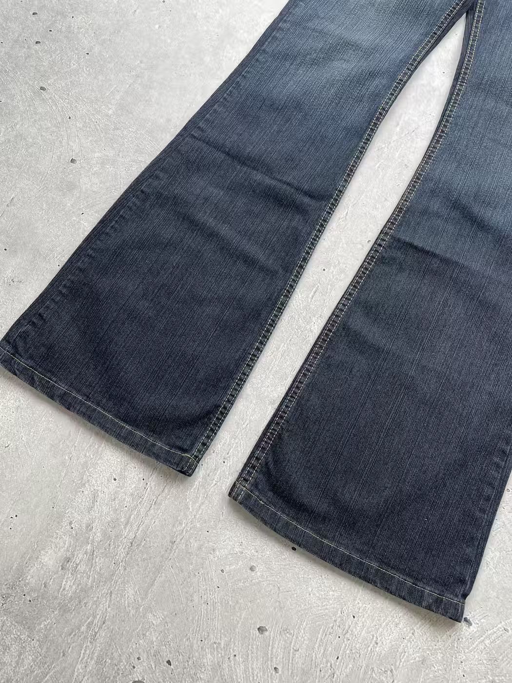 Japanese Brand × Vintage Vintage Flare Jeans Size US 28 / EU 44 - 4 Thumbnail