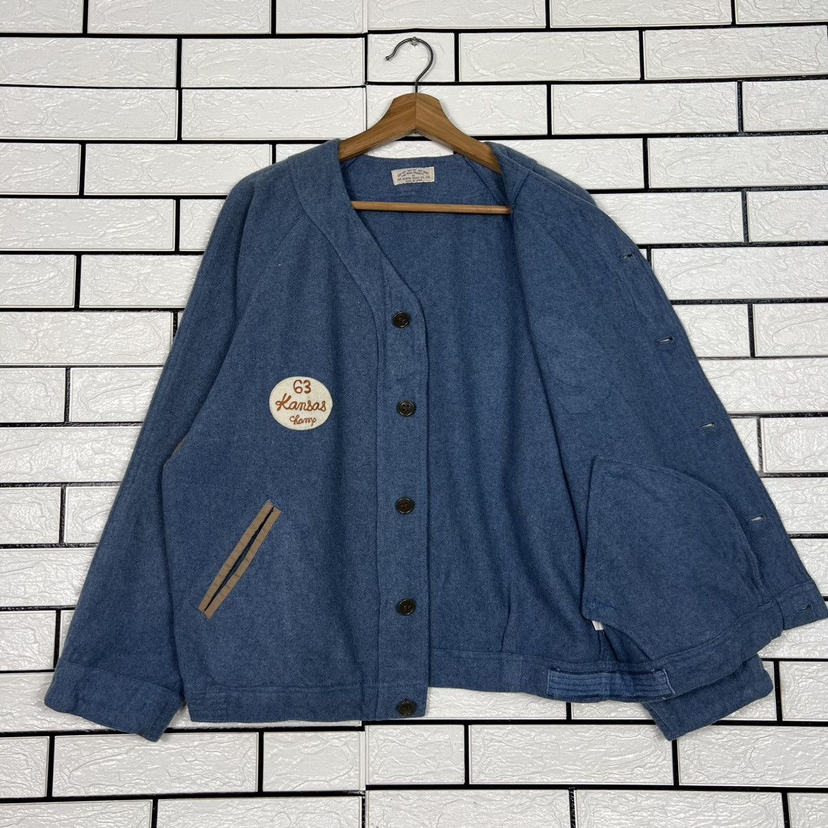 45rpm Vintage 45rpm 63 Kansas City Champ Cardigan Jacket 4116-C187 Size US M / EU 48-50 / 2 - 10 Thumbnail