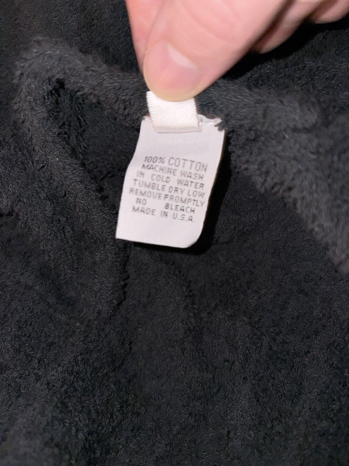 Greg Ross Greg Ross | TOWEL BOMBER JACKET - BLACK Size US M / EU 48-50 / 2 - 8 Thumbnail