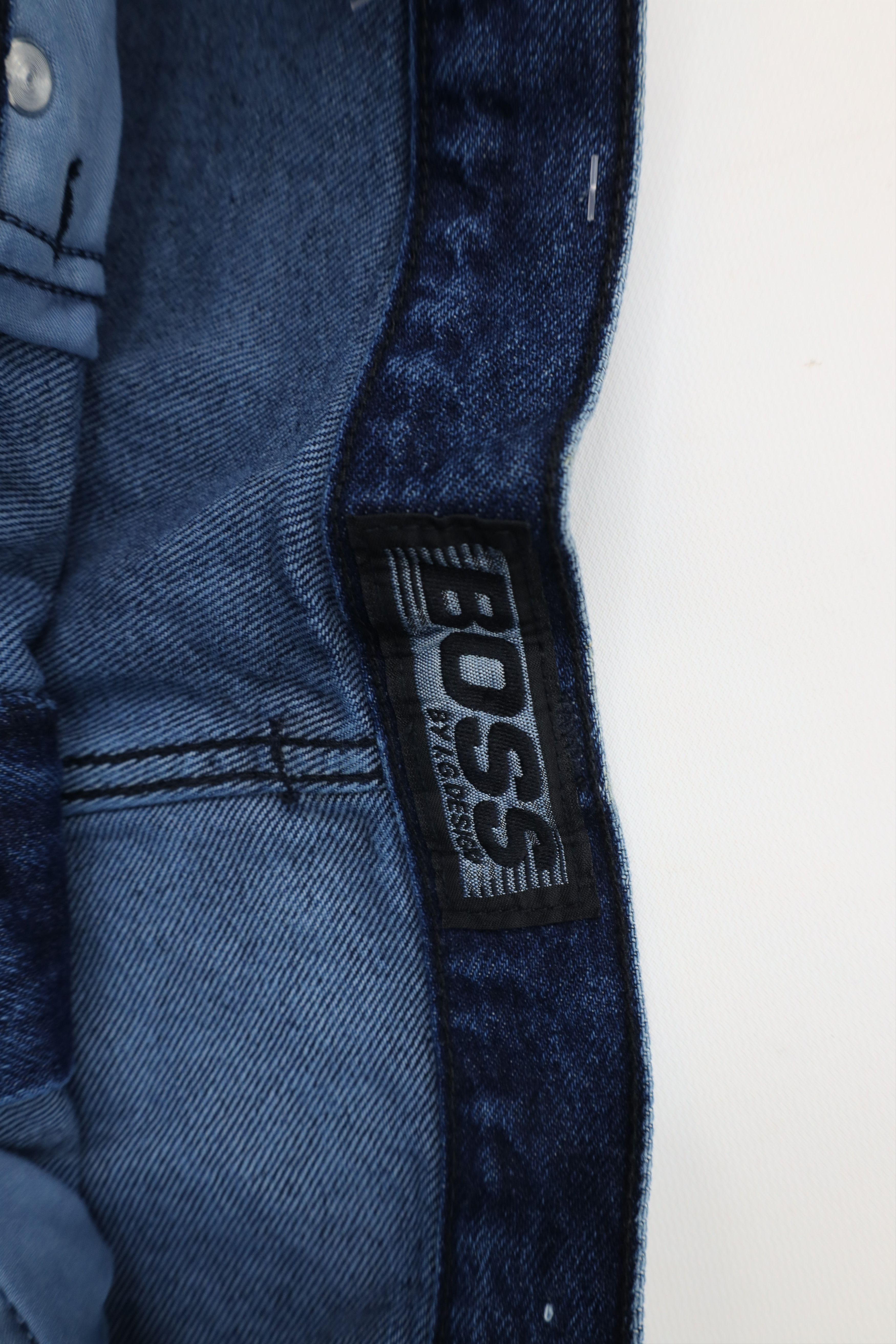 Vintage Deadstock Vintage 90s Boss Wide Leg Skateboard Denim Jeans Size US 36 / EU 52 - 6 Thumbnail