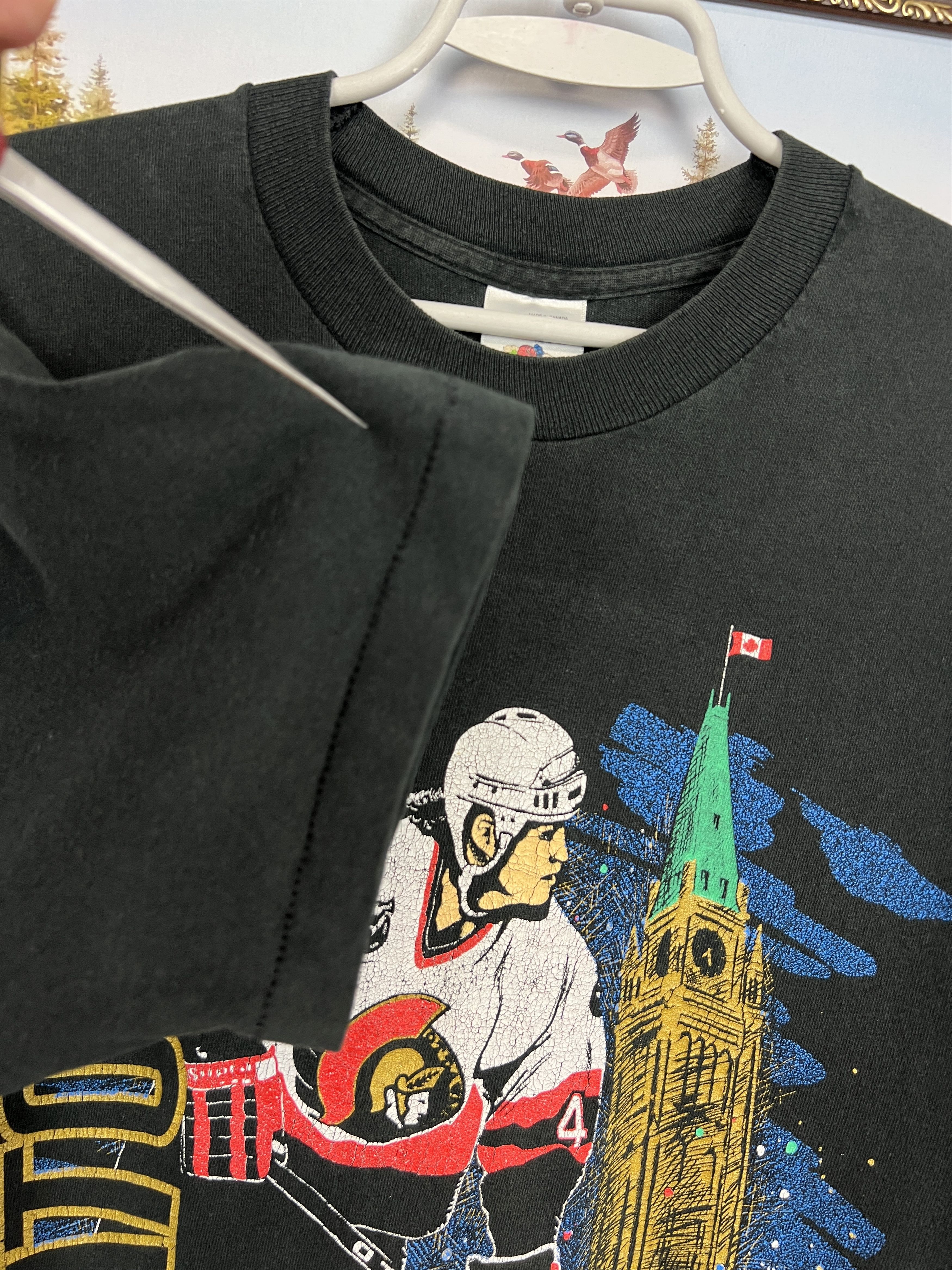 Vintage Vintage Ottawa Senators Shirt NHL Hockey Over Tee Shirt Size US M / EU 48-50 / 2 - 8 Thumbnail