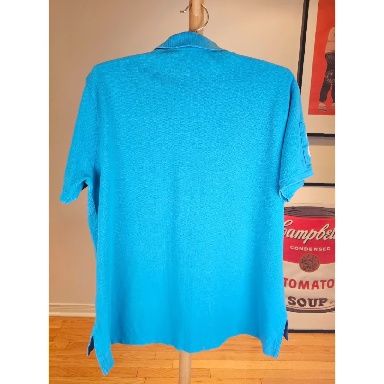 Polo Ralph Lauren VINTAGE Polo Ralph Lauren SKY BLUE BIG PONY POLO SHIRT XLARGE Shirt Men XL Big Pony Polo Shirt Sky Blue Polo Ralph Lauren Mens XL Size US XL / EU 56 / 4 - 7 Thumbnail