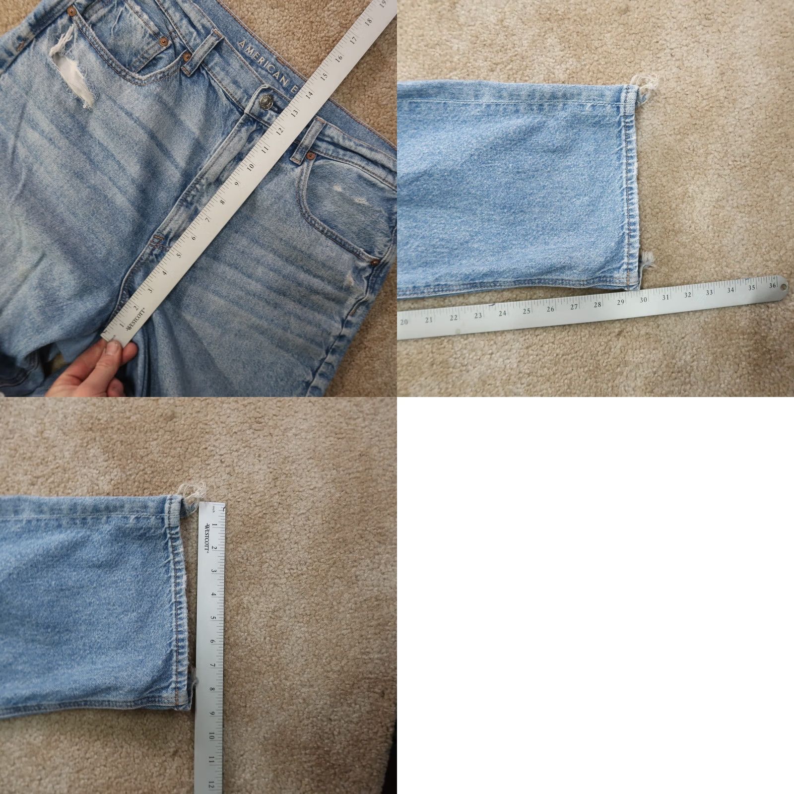 American Eagle Outfitters VINTAGE American Eagle Outfitters Jeans? (No) Size 34" / US 12 / IT 48 - 9 Thumbnail