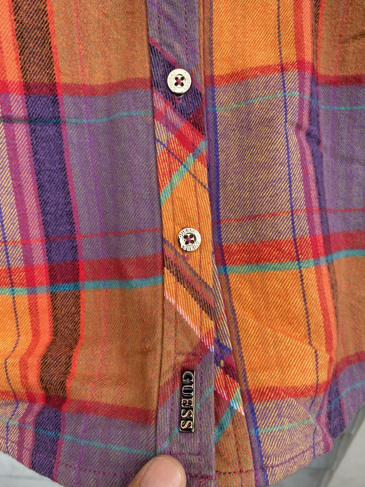 Guess Guess Jeans Japanese Flannel Los Angeles Diamond Details Size M / US 6-8 / IT 42-44 - 10 Thumbnail