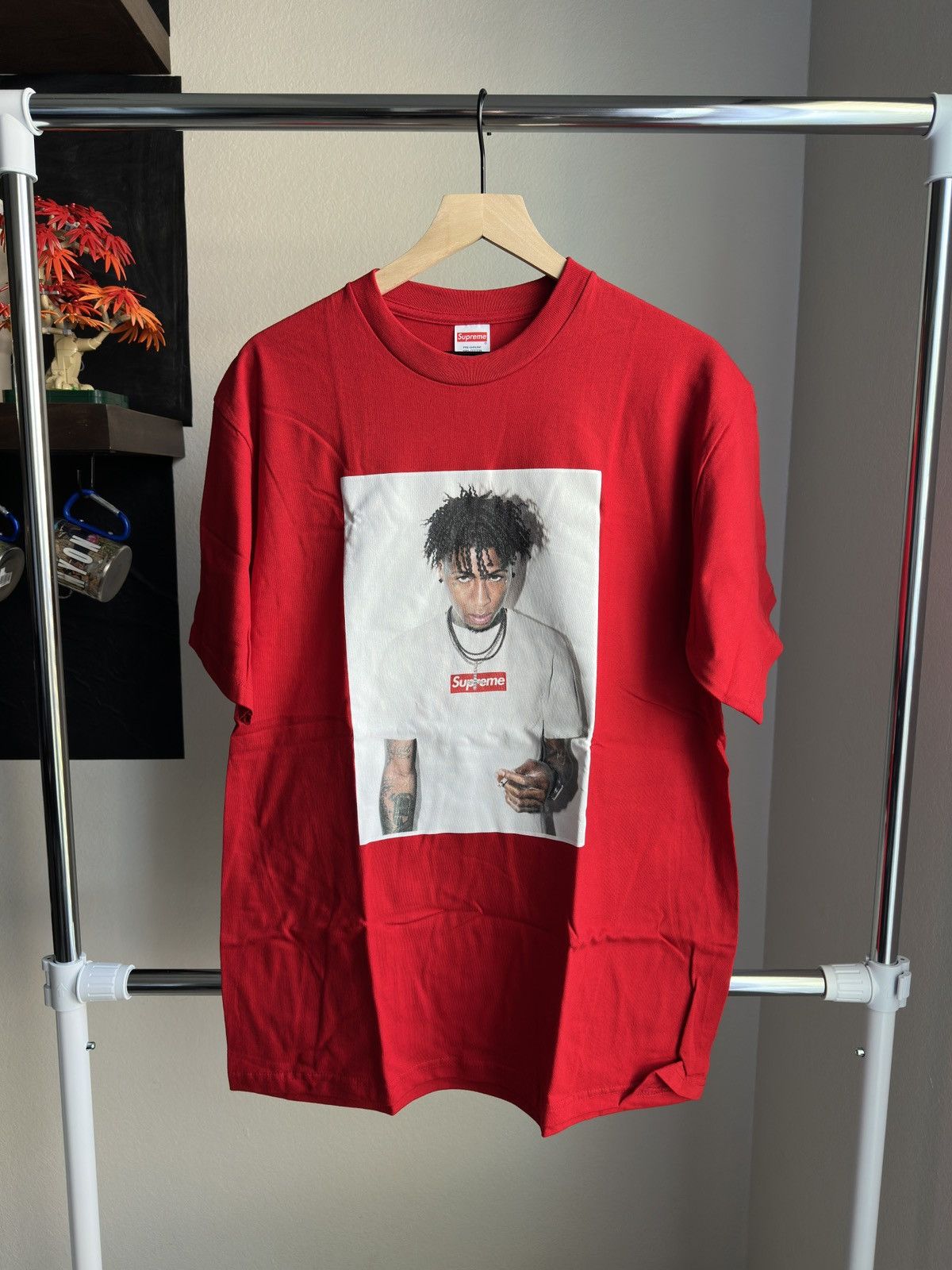 Supreme Supreme NBA Youngboy Tee Red Size US L / EU 52-54 / 3 - 1 Thumbnail