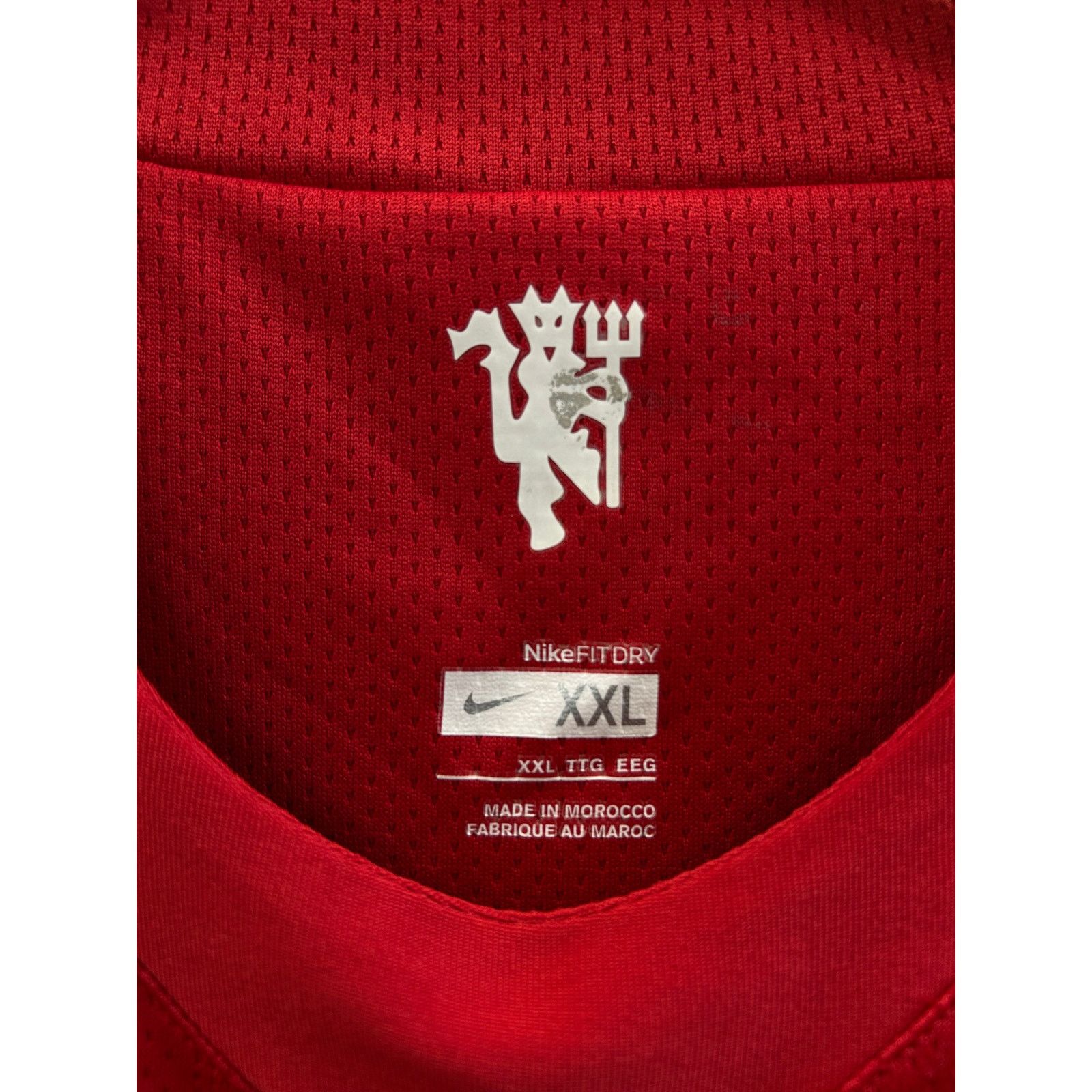 Nike Manchester United 2007-2008 home jersey size 2XL XXL B12 Size US XXL / EU 58 / 5 - 5 Thumbnail