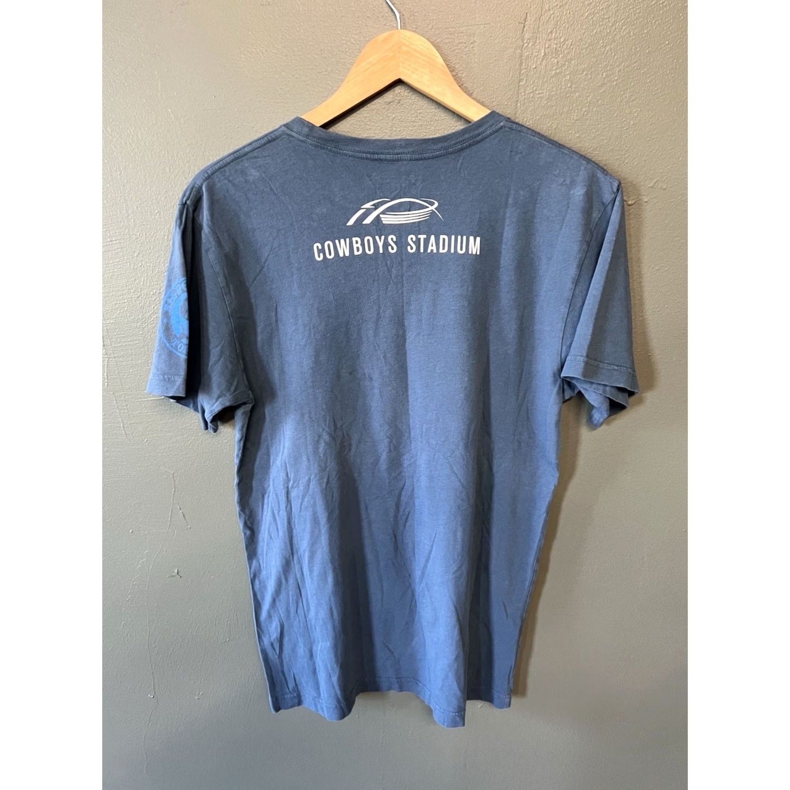 Vintage Pacquiao vs Cottey Mens Blue Short Sleeve Top Rank T-shirt Size M Size US M / EU 48-50 / 2 - 2 Thumbnail