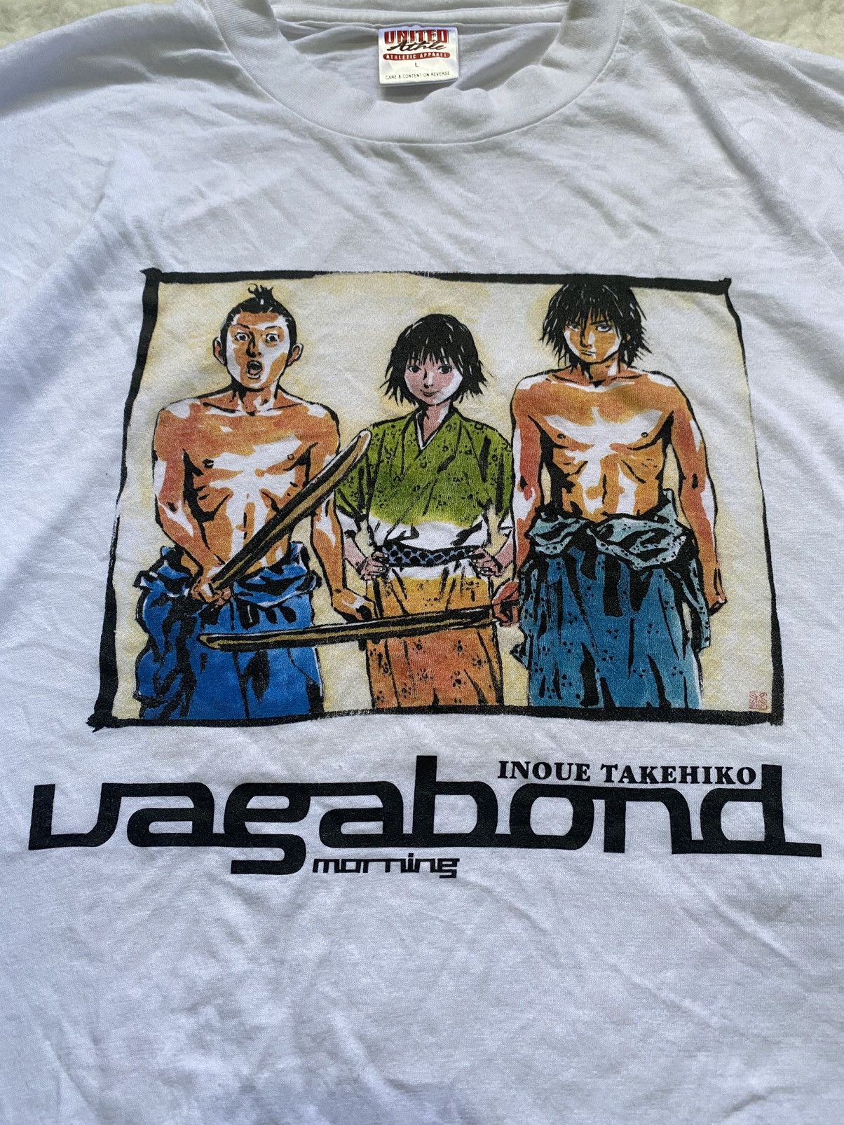 Anime Vintage Vagabond Anime T Shirt Size US L / EU 52-54 / 3 - 3 Thumbnail