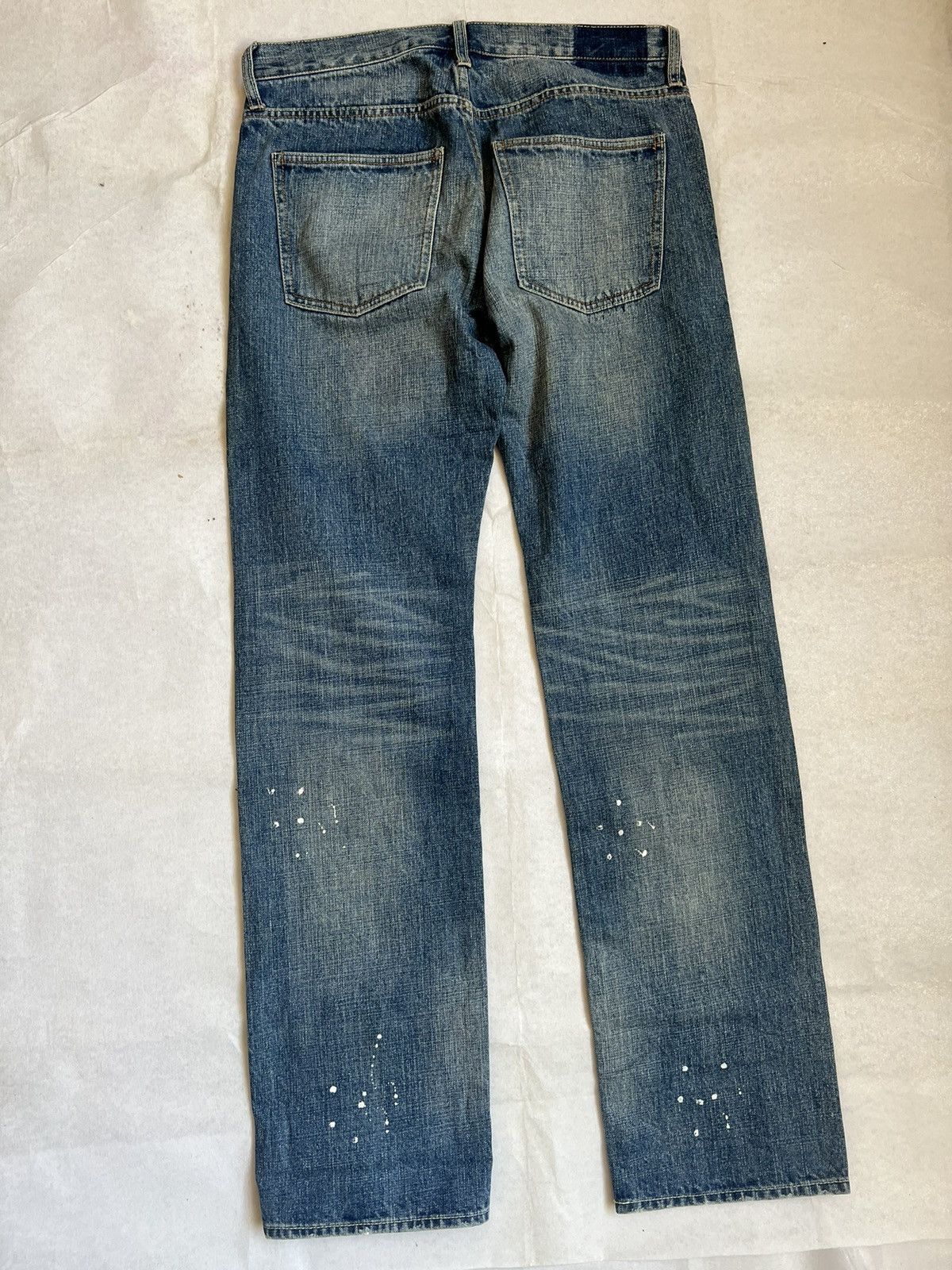 Global Work Paint Splatter Global Work Selvedge Denim Inspire By Kapital Size US 33 - 13 Thumbnail