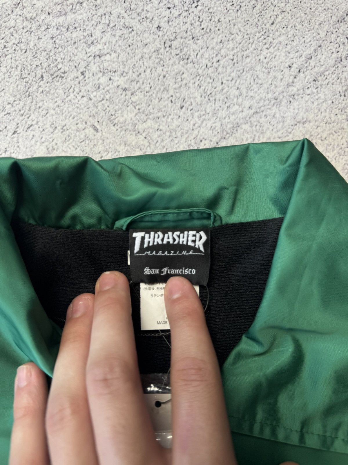 Thrasher VINTAGE THRASHER COACH JACKET SK8 Rare Size US S / EU 44-46 / 1 - 15 Thumbnail