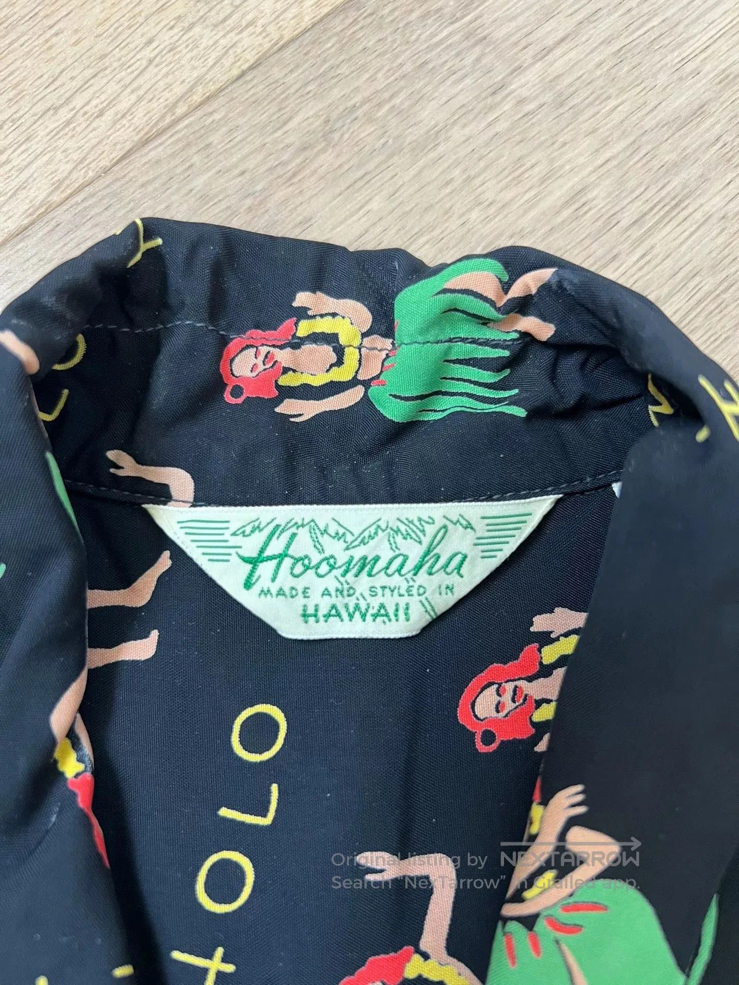 Sun Surf Vintage Hawaiian Shirt with Hula Design. Size US M / EU 48-50 / 2 - 2 Thumbnail