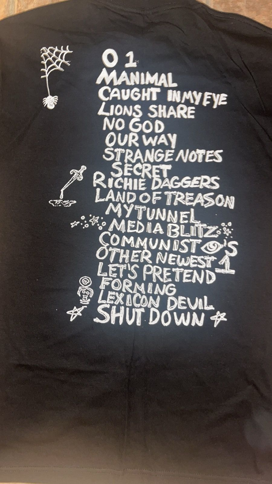 Pleasures Pleasures X X-Large The Germs T-shirt NWOT Size US M / EU 48-50 / 2 - 5 Thumbnail