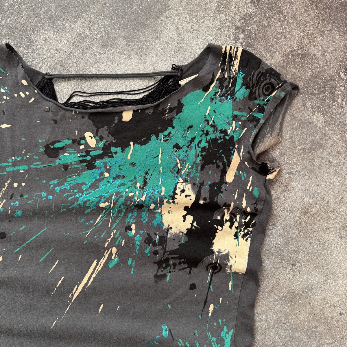 If Six Was Nine River Island Y2K Grunge Aesthetic Vintage T-Shirt Size M / US 6-8 / IT 42-44 - 4 Thumbnail