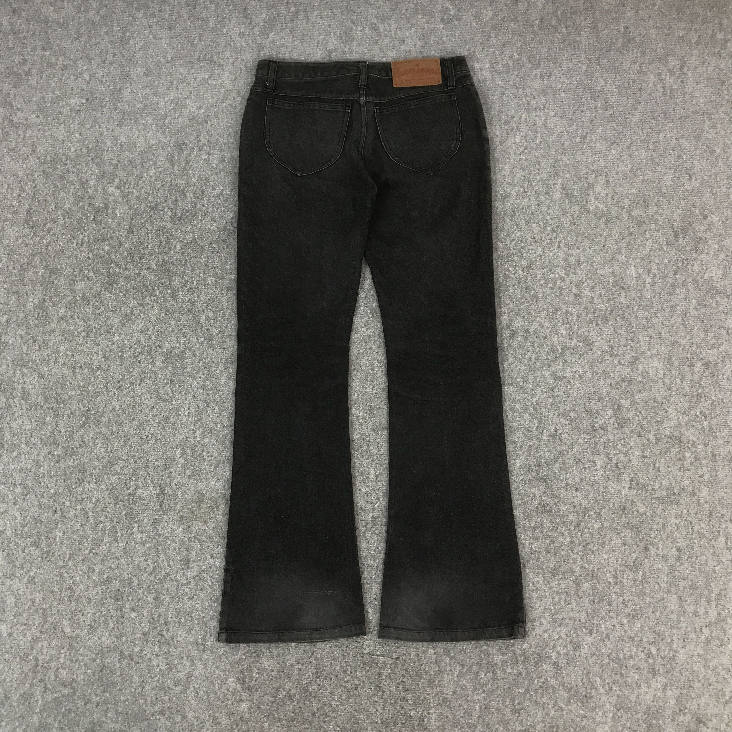 Super Lovers SUPER LOVERS BOOTCUT BLACK DENIM K54B15 Size US 28 / EU 44 - 4 Thumbnail