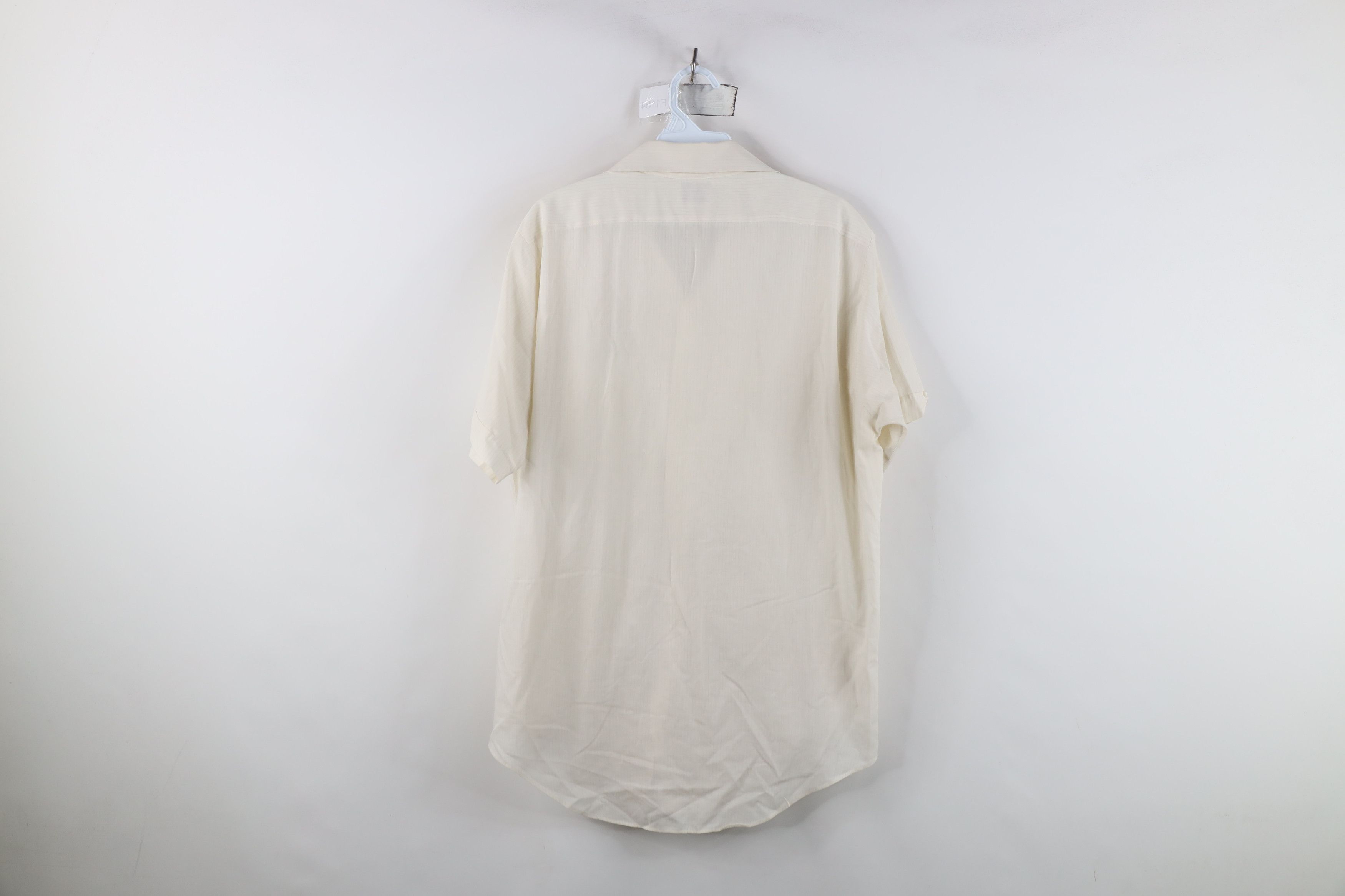 Vintage Vintage 50s 60s Macys Button Sleeve Collared Shirt Size US M / EU 48-50 / 2 - 12 Thumbnail