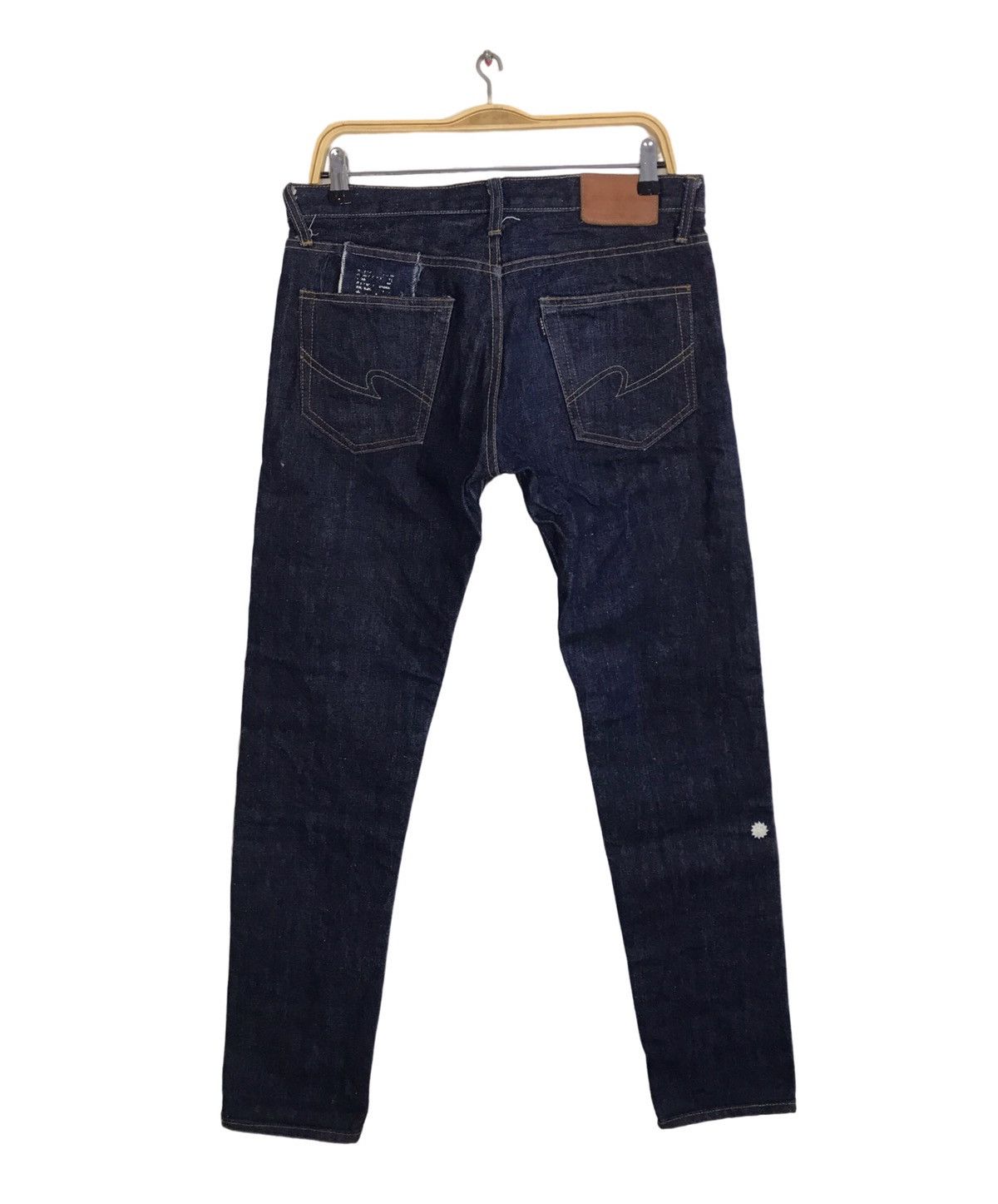 Denime Rare S.h.owin Showin Company Indigo Denim Selvedge Jeans Size US 32 / EU 48 - 2 Thumbnail