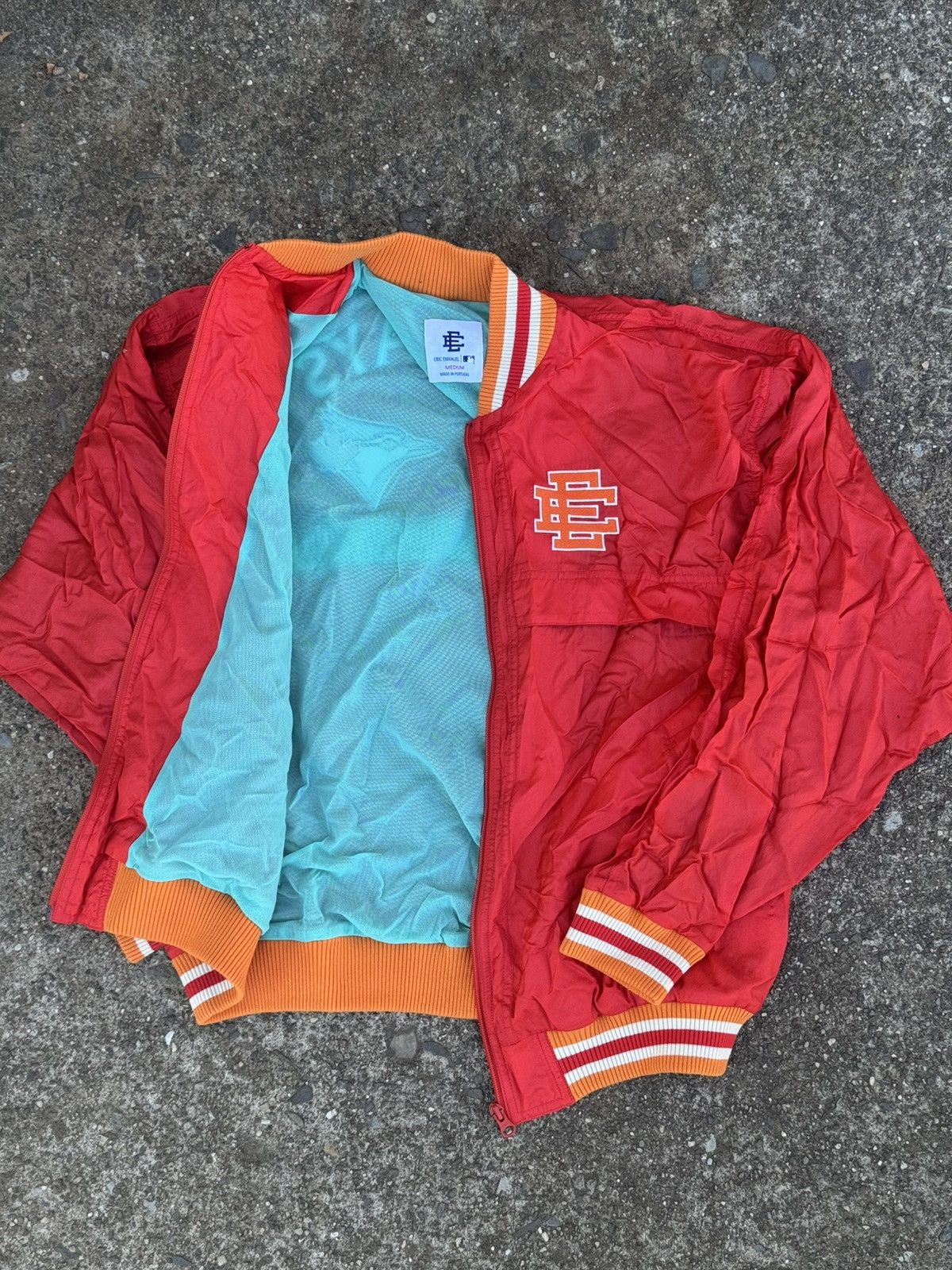 Eric Emanuel × MLB Toronto Blue Jays Wind-Breaker (Brand New) Size US M / EU 48-50 / 2 - 7 Thumbnail