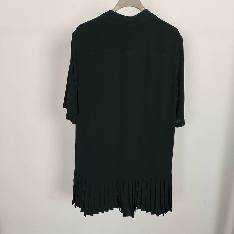 Louis Vuitton Louis Vuitton 25 black drape collar pleated dress Size XS / US 0-2 / IT 36-38 - 2 Thumbnail