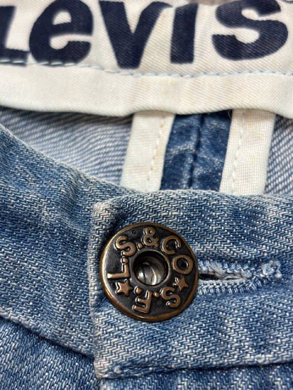 Levi's Rare Levi’s Archive Cinch Back Denim Star Zipper Jeans Size US 31 - 12 Thumbnail