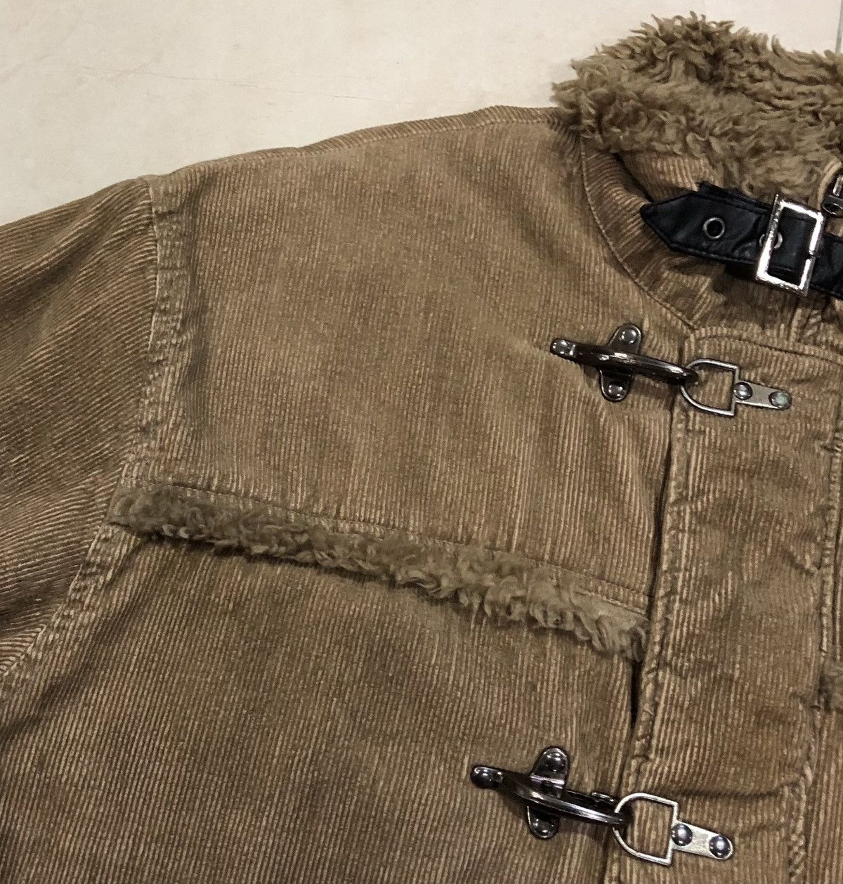 Japanese Brand Vintage Cool.d.s Conduray Lined Fleece Jacket Size 3XL Size US XXL / EU 58 / 5 - 5 Thumbnail