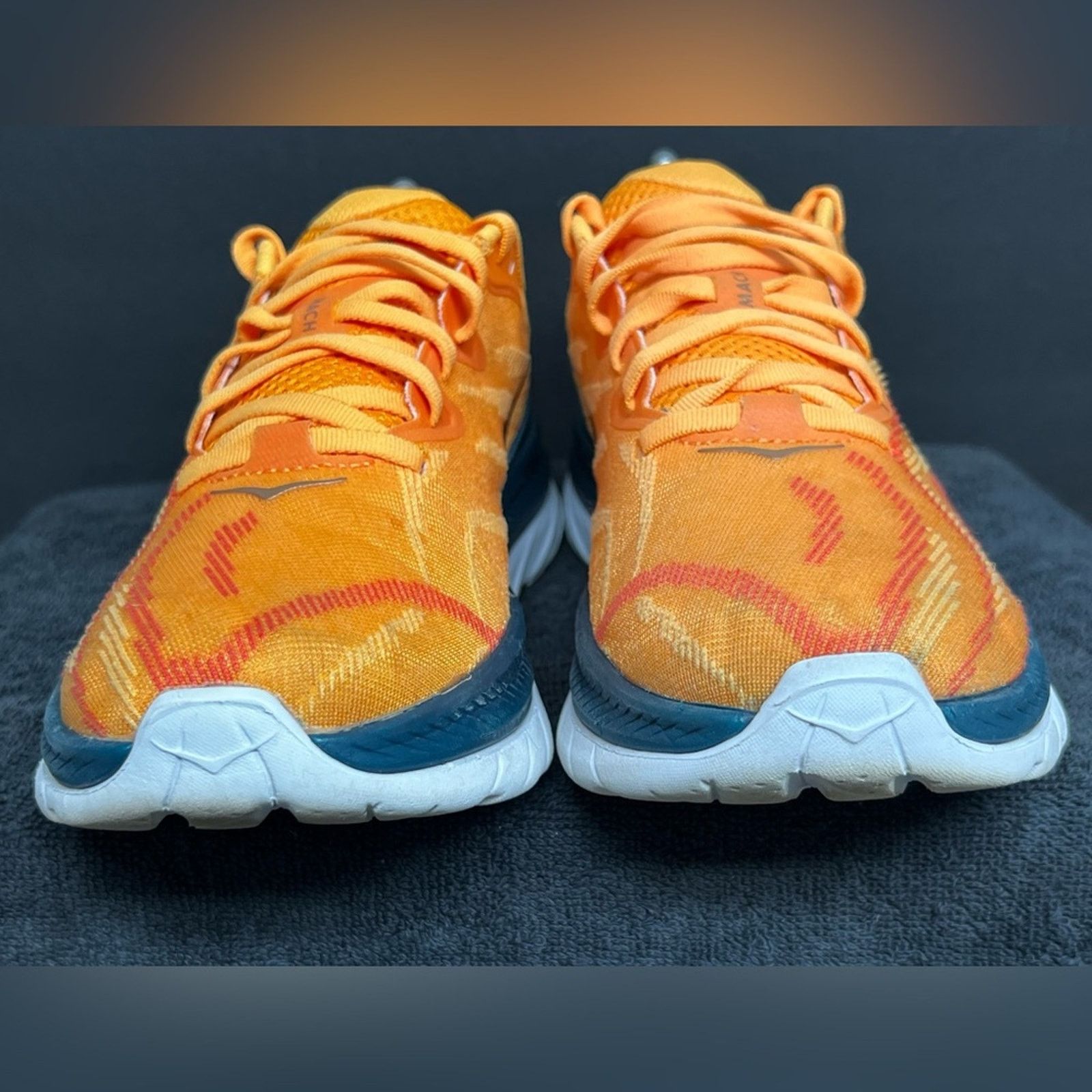 Hoka Hoka One Womens Mach Supersonic Orange Running Shoes 9.5 B Size US 9.5 / IT 39.5 - 6 Thumbnail