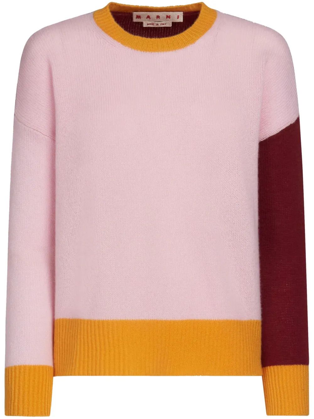Marni o1y1125 Cashmere Blend Sweater in Multicolor Size M / US 6-8 / IT 42-44 - 1 Thumbnail
