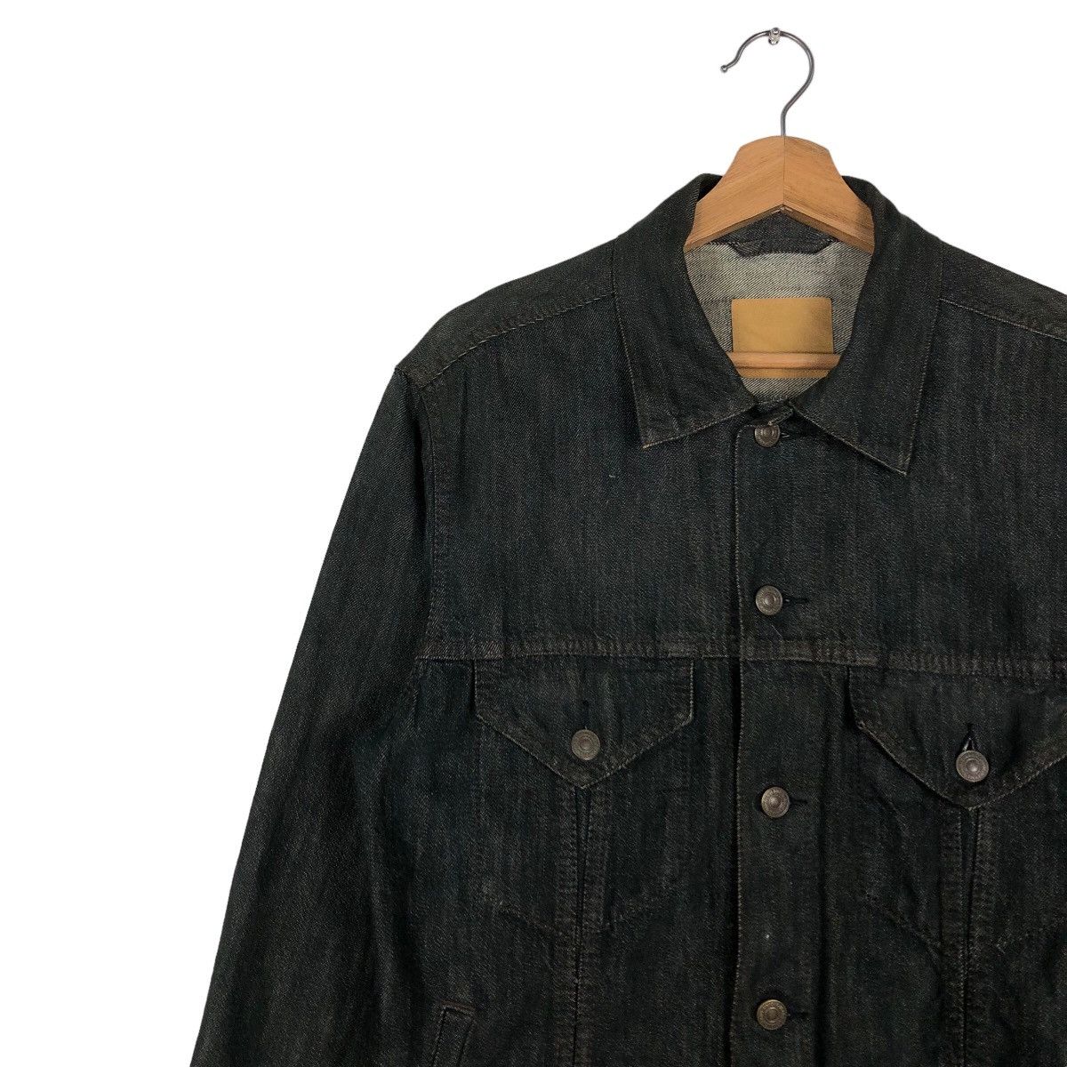 Japanese Brand 🔥Vintage Trucker Denim Jacket Uniqlo Japan Issey Miyake Size US M / EU 48-50 / 2 - 7 Thumbnail