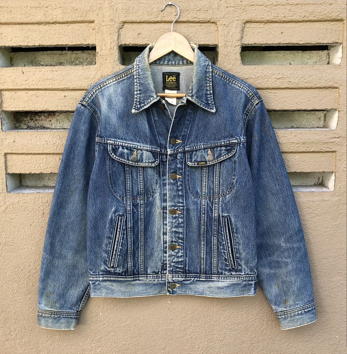 Lee Vintage Lee Riders Denim Trucker Jacket Size US M / EU 48-50 / 2 - 21 Thumbnail