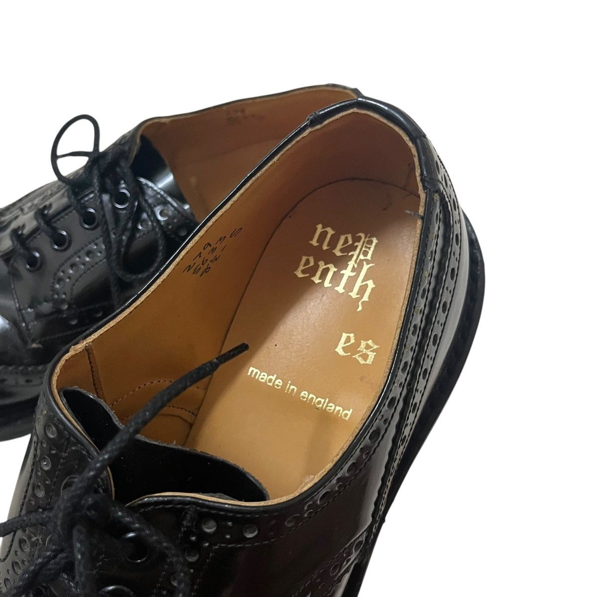 Nepenthes Authentic Nepenthes Needles England Wingtip Style Shoes Size US 8.5 / EU 41-42 - 5 Thumbnail